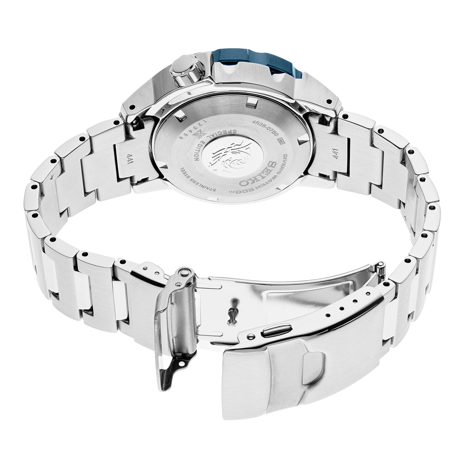 zegarek Seiko SRPE27K1 srebrny Prospex