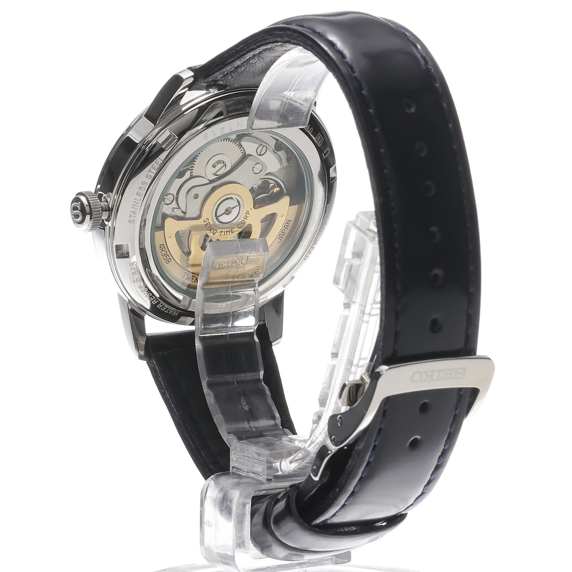 zegarek Seiko SRPE43J1 automatyczny męski Presage Presage Automatic Cocktail Time - miniatura 4