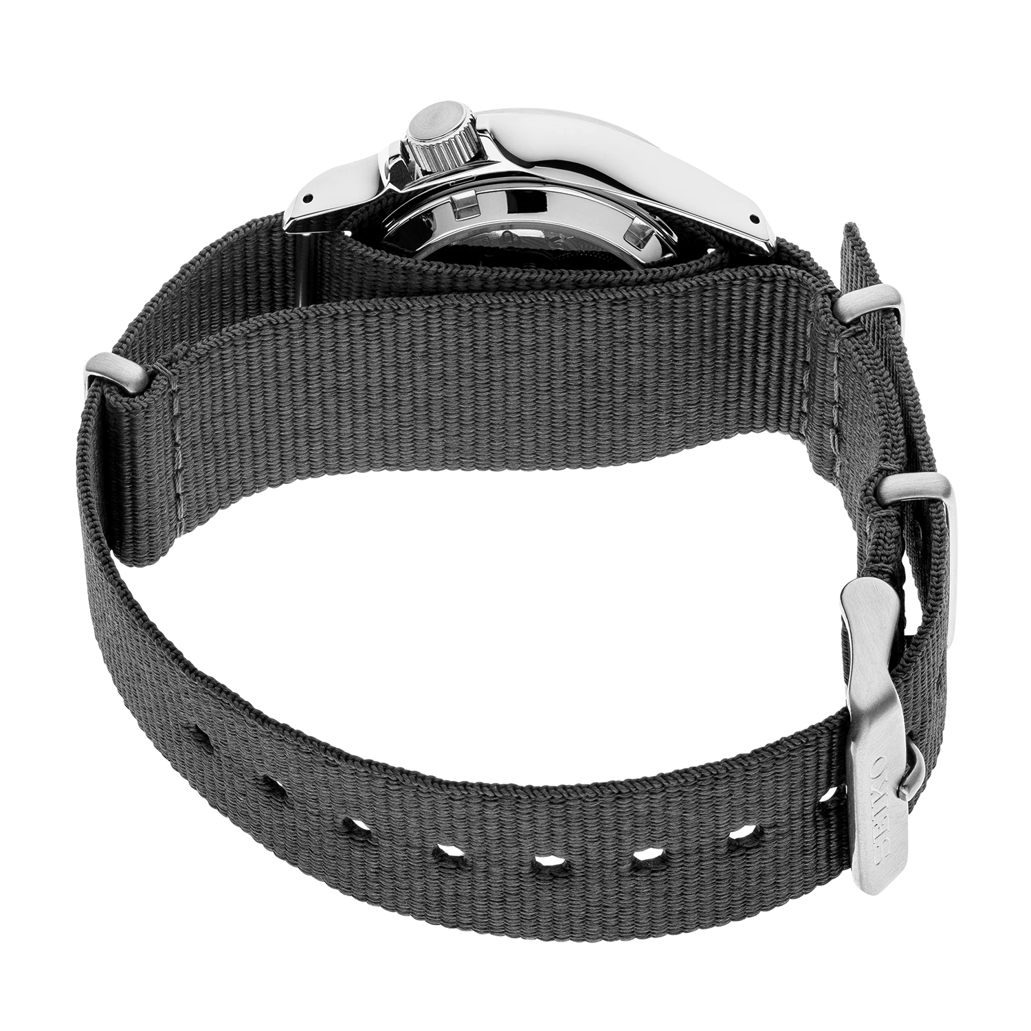 zegarek Seiko SRPE61K1 srebrny Sports Automat - miniatura 4