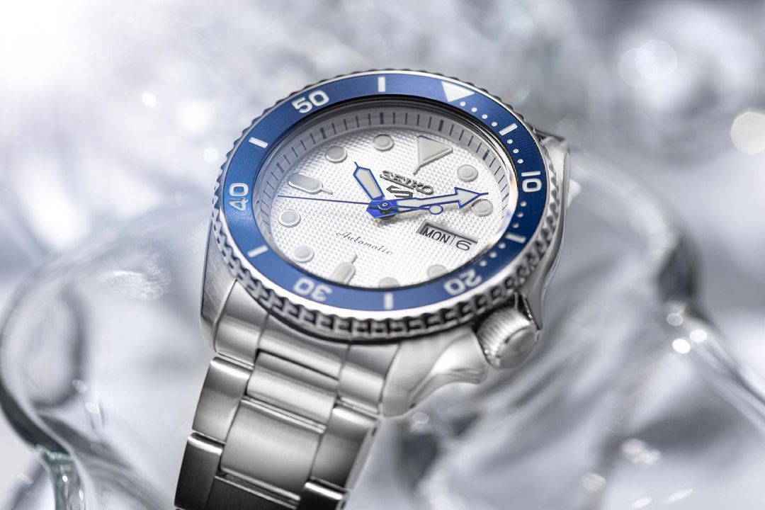 zegarek Seiko SRPG47K1 5 Sports Automatic 140th Anniversary Limited Edition Sports Automat mineralne utwardzane - miniatura 11