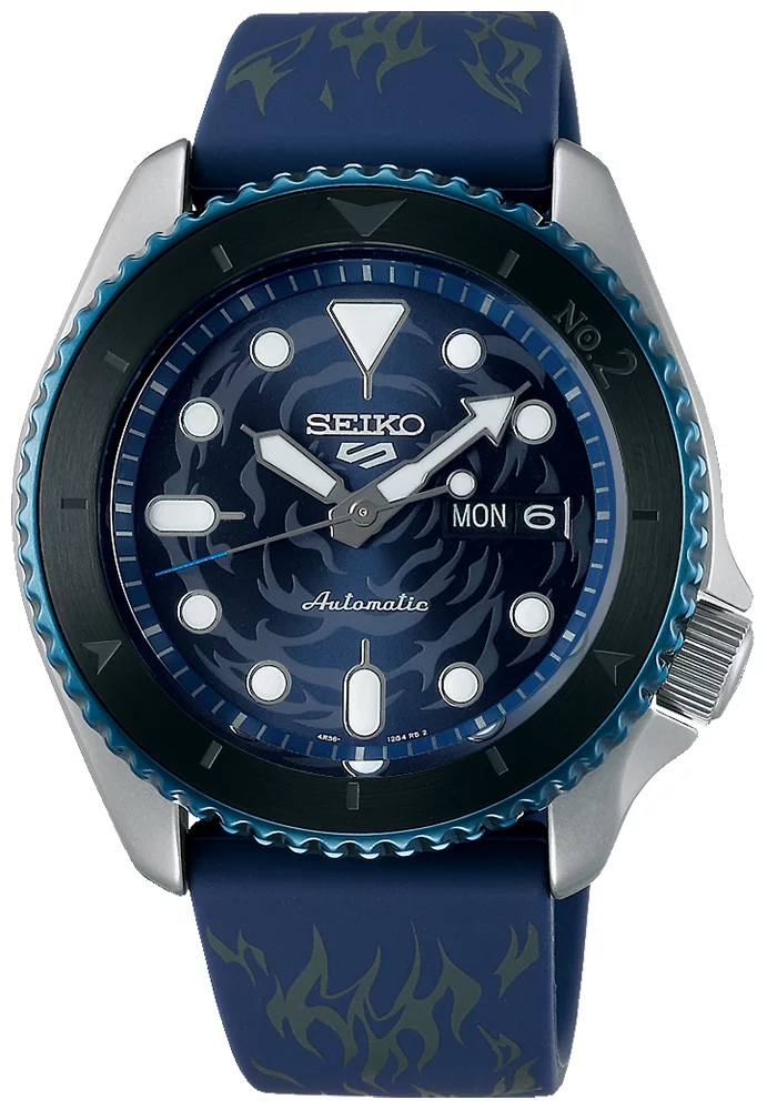 zegarek Seiko SRPH71K1 srebrny Sports Automat - miniatura 2