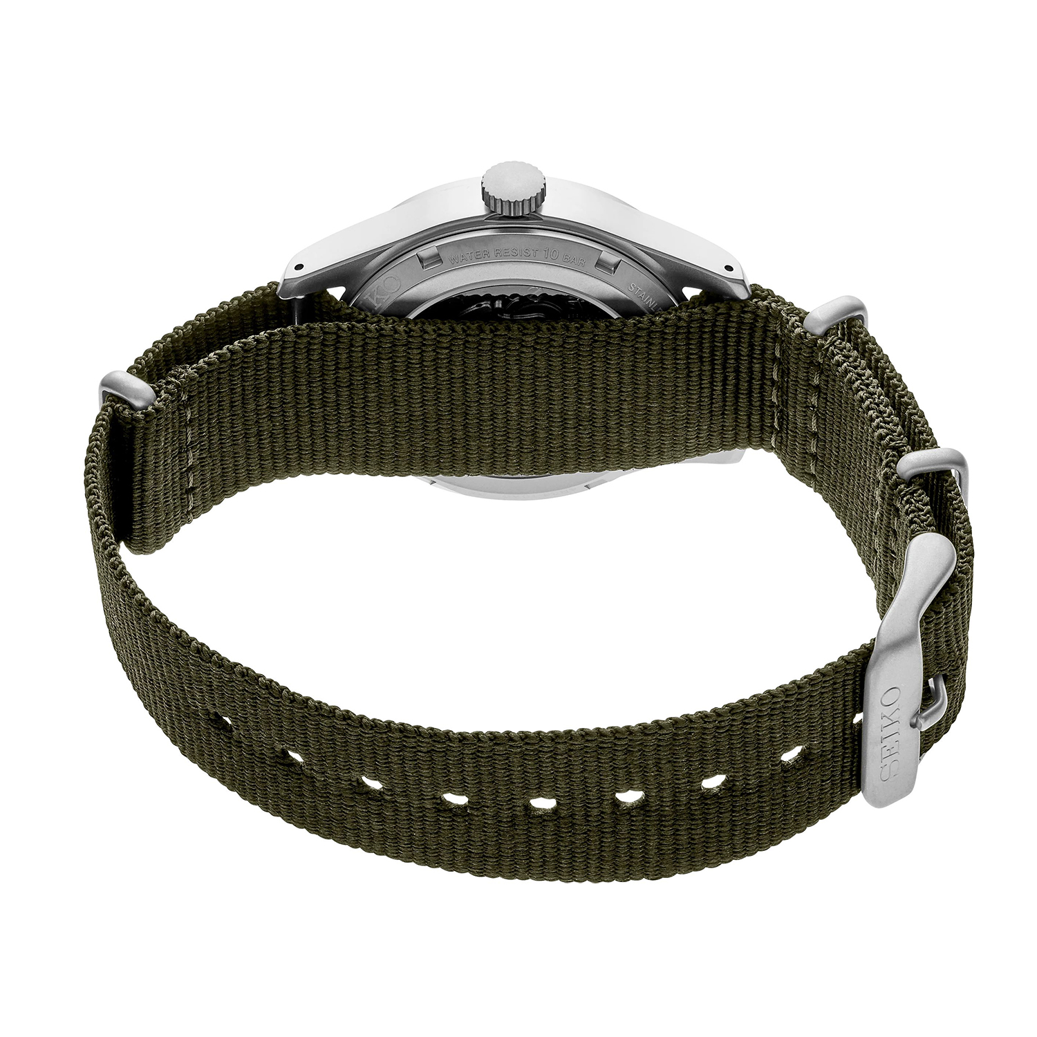 zegarek Seiko SRPJ85K1 srebrny Sports Automat - miniatura 4
