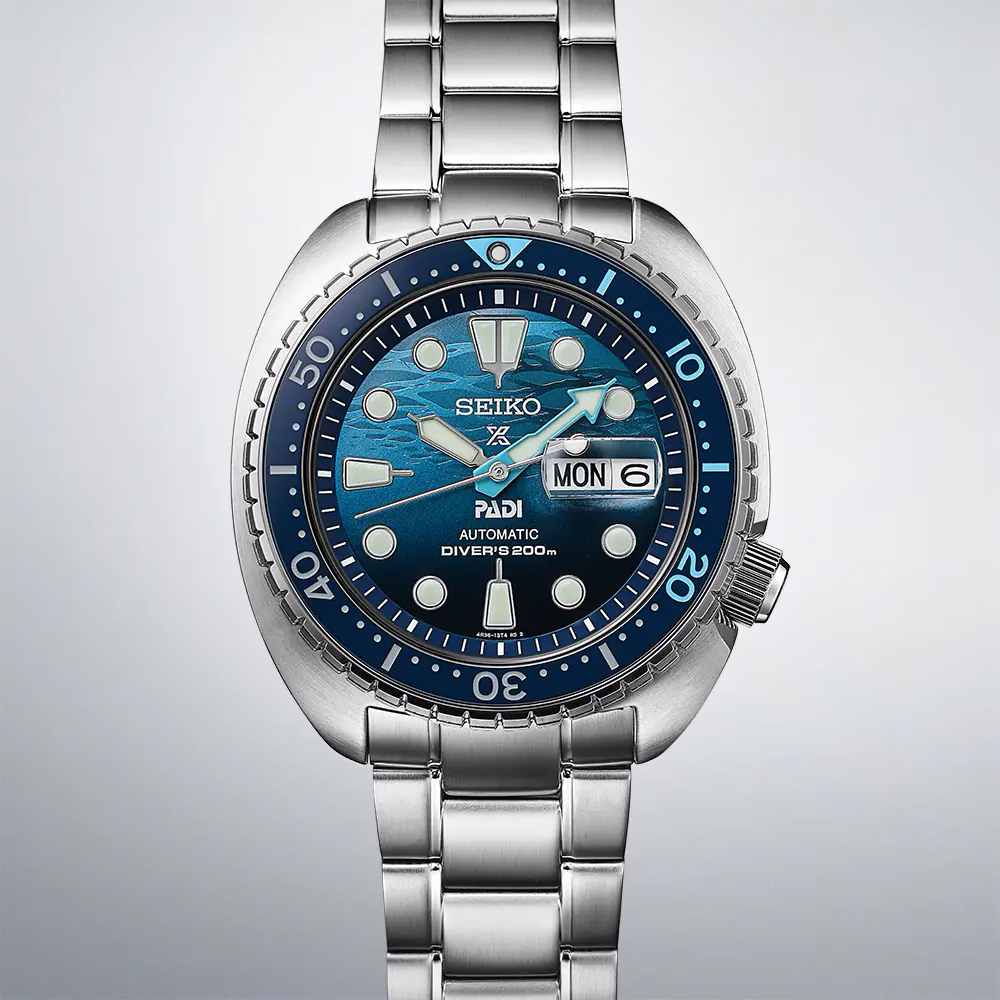 zegarek Seiko SRPK01K1 Prospex Prospex PADI Diver Automatic Turtle Scuba Special Edition