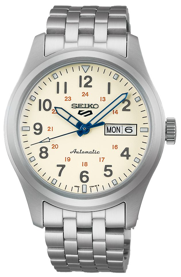 zegarek Seiko SRPK41K1 5 Sports Limited Edition 110th Seiko Wristwatchmaking Anniversary Sports Automat mineralne utwardzane - miniatura 2