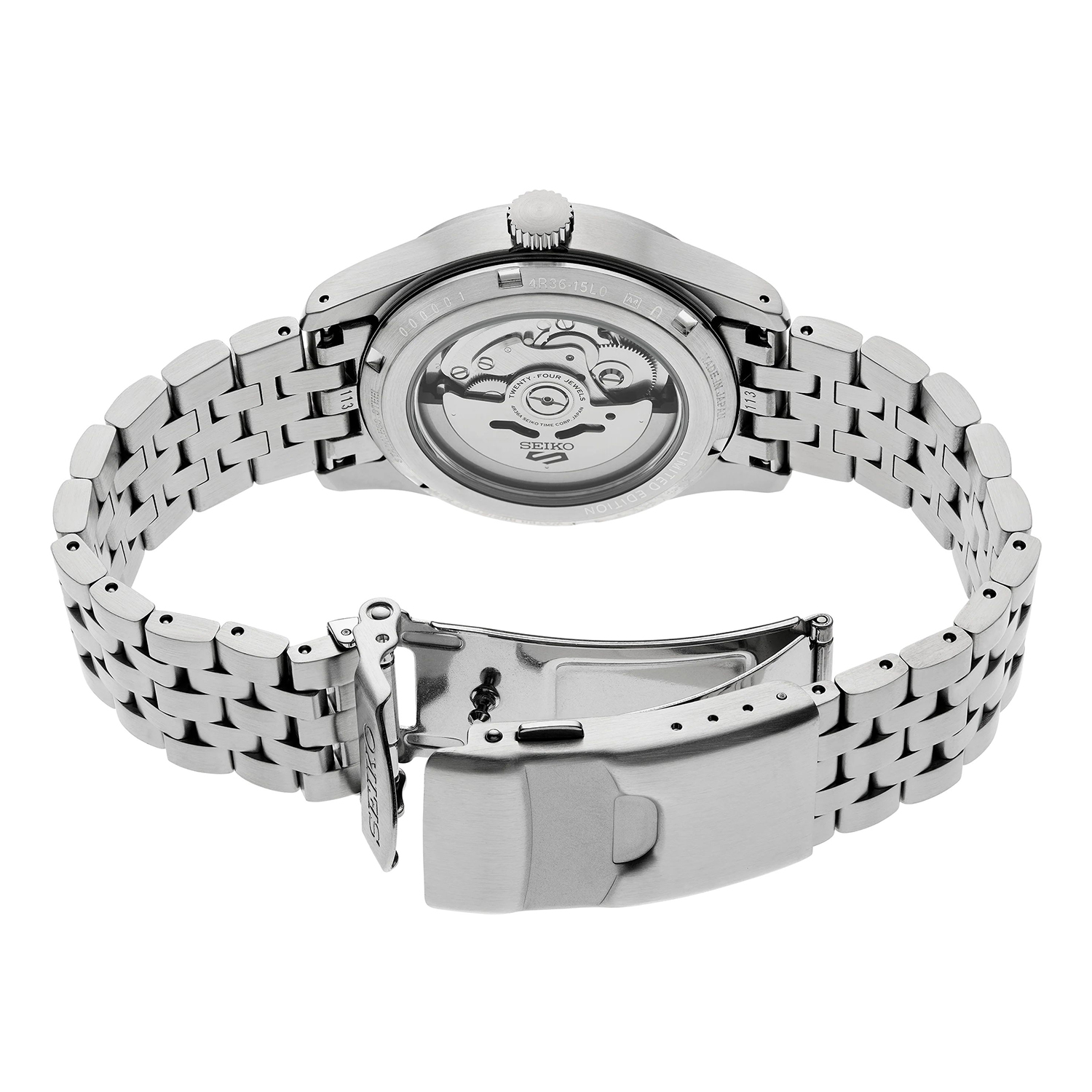 zegarek Seiko SRPK41K1 automatyczny Sports Automat - miniatura 4