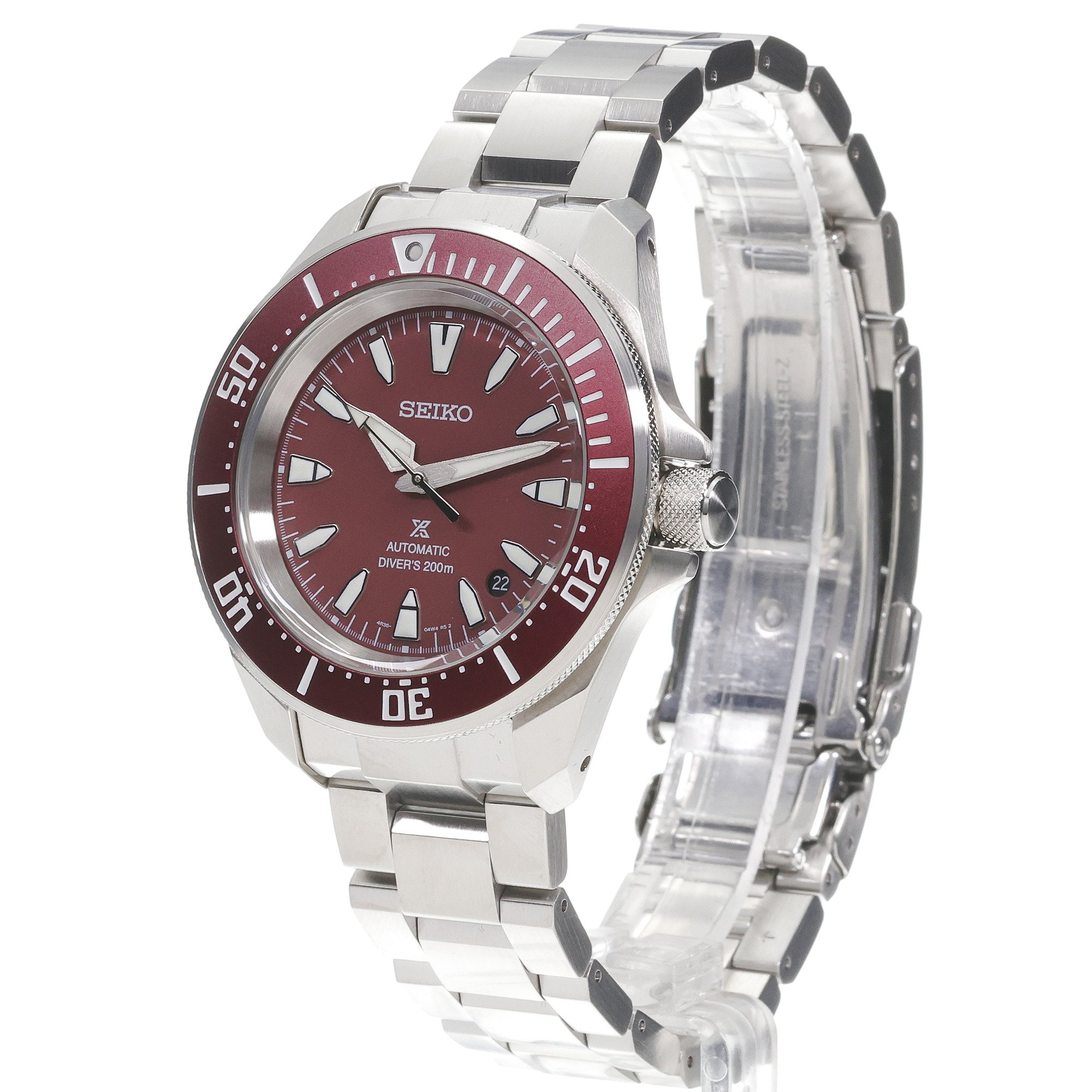 zegarek Seiko SRPL11K1 srebrny Prospex - miniatura 2