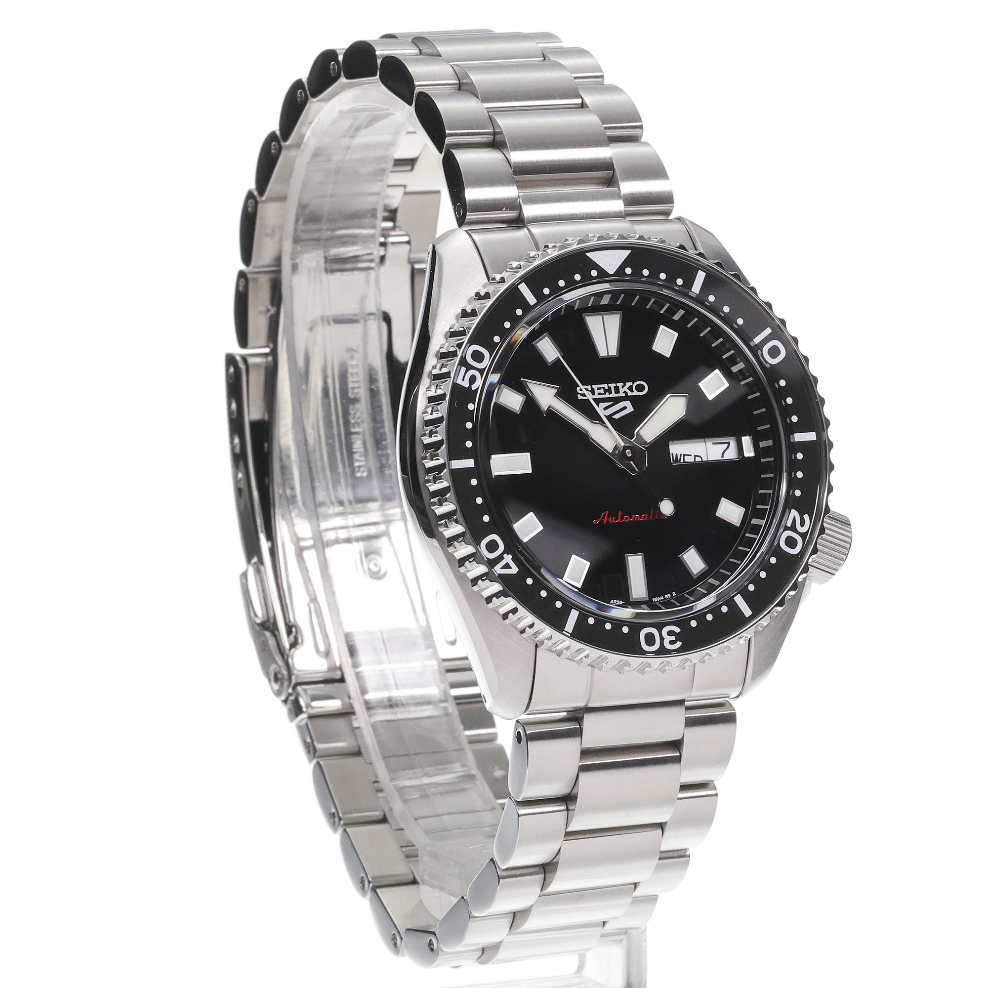zegarek Seiko SRPL85K1 automatyczny męski Sports Automat 5 Sports SKX Series - miniatura 3