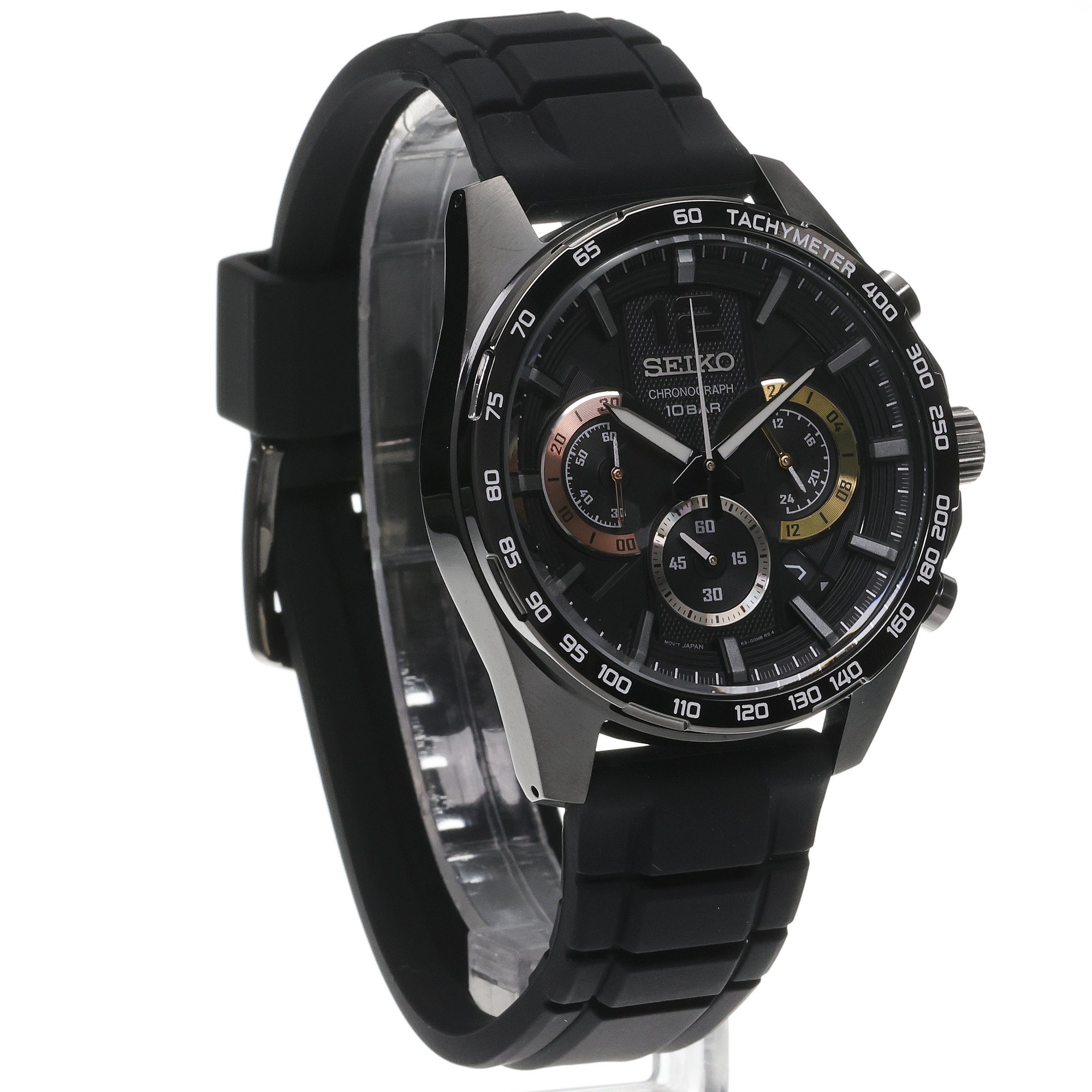 zegarek Seiko SSB349P1 szary Chronograph
