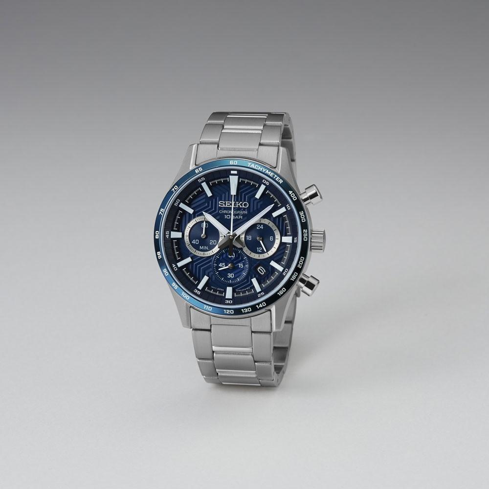 zegarek Seiko SSB445P1 kwarcowy męski Chronograph Chronograph Quartz 100m