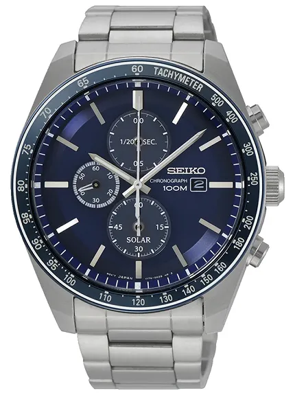 Seiko SSC719P1 Chronograph Solar Chronograph 100m - zdjęcie 1