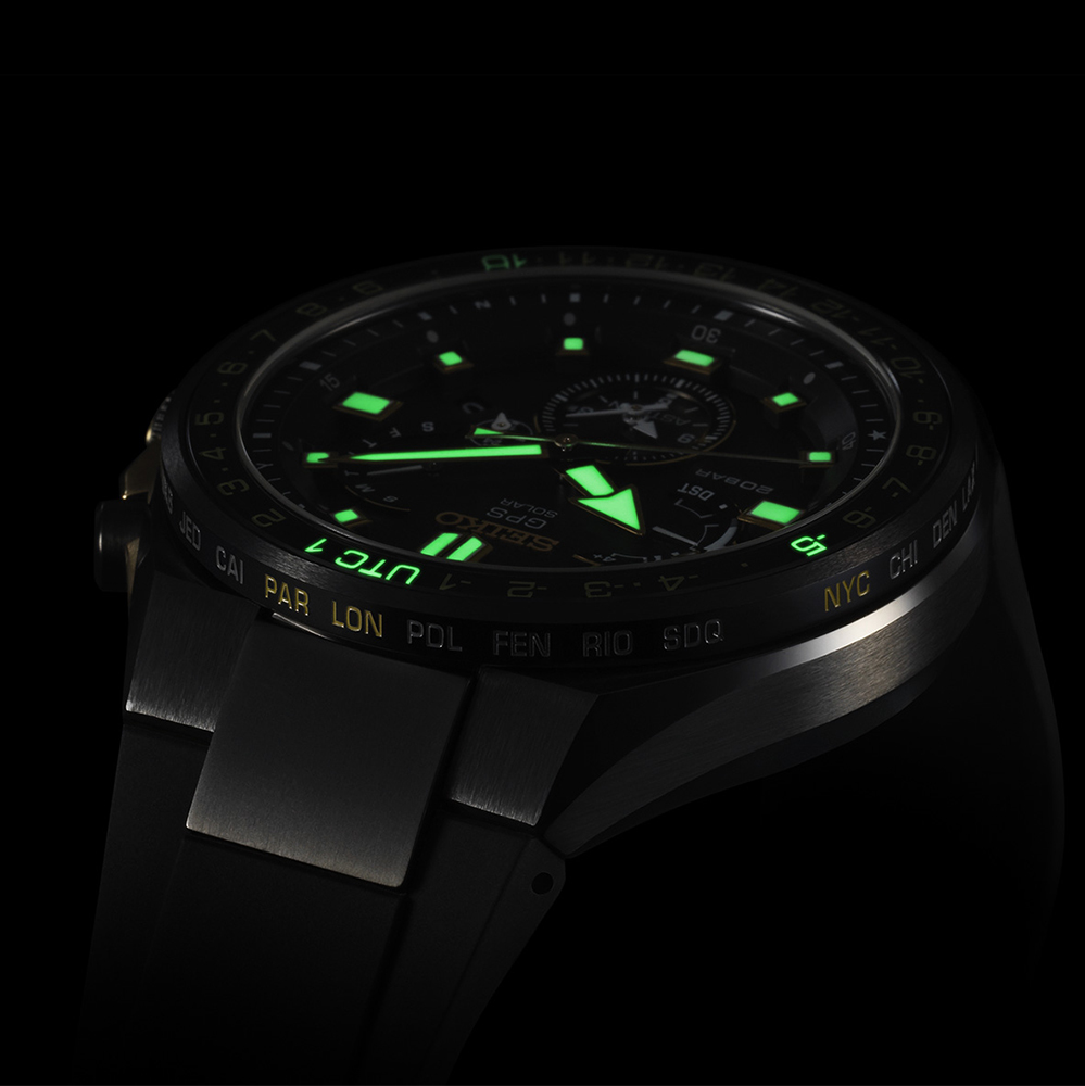 Seiko SSE174J1 męski zegarek Astron pasek - miniatura 3