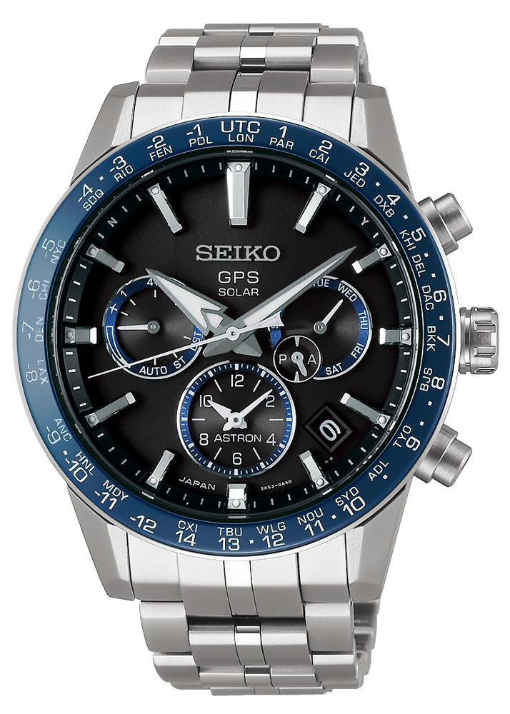 Seiko Astron GPS Solar Perpetual Calendar Titanium SSH001J1
