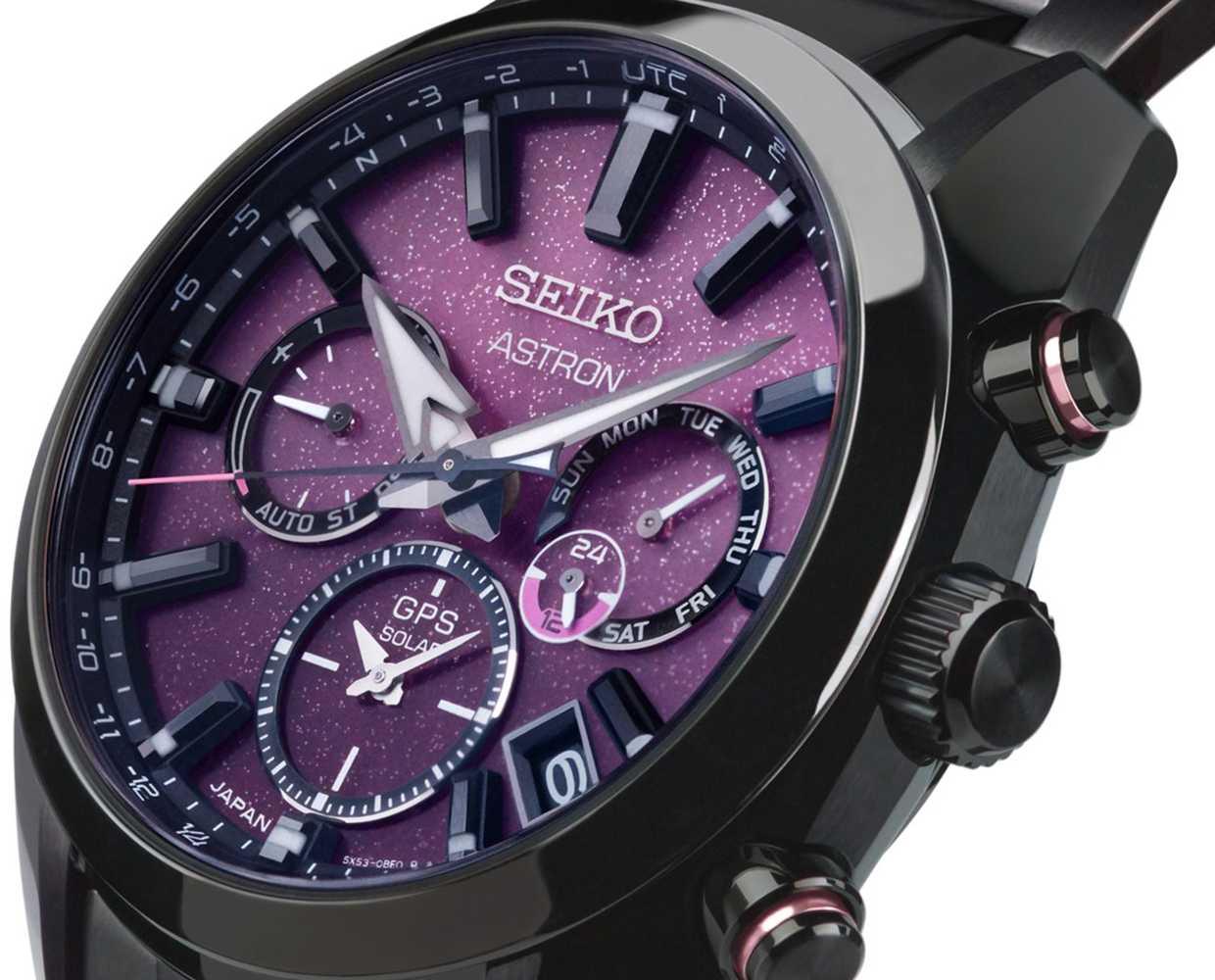 zegarek Seiko SSH083J1 męski z gps Astron - miniatura 3