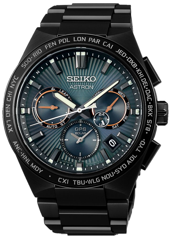 zegarek Seiko SSH127J1 czarny Astron