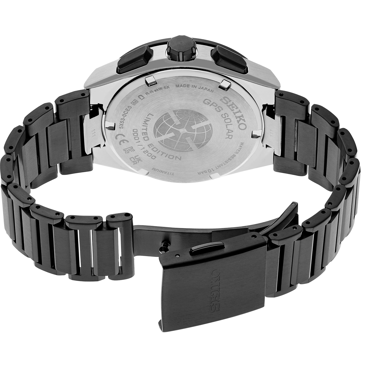 zegarek Seiko SSH139J1 Astron GPS Solar 2023 Limited Edition Astron szafirowe - miniatura 4