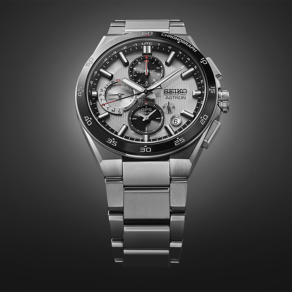 zegarek Seiko SSH153J1 czarny Astron - miniatura 2