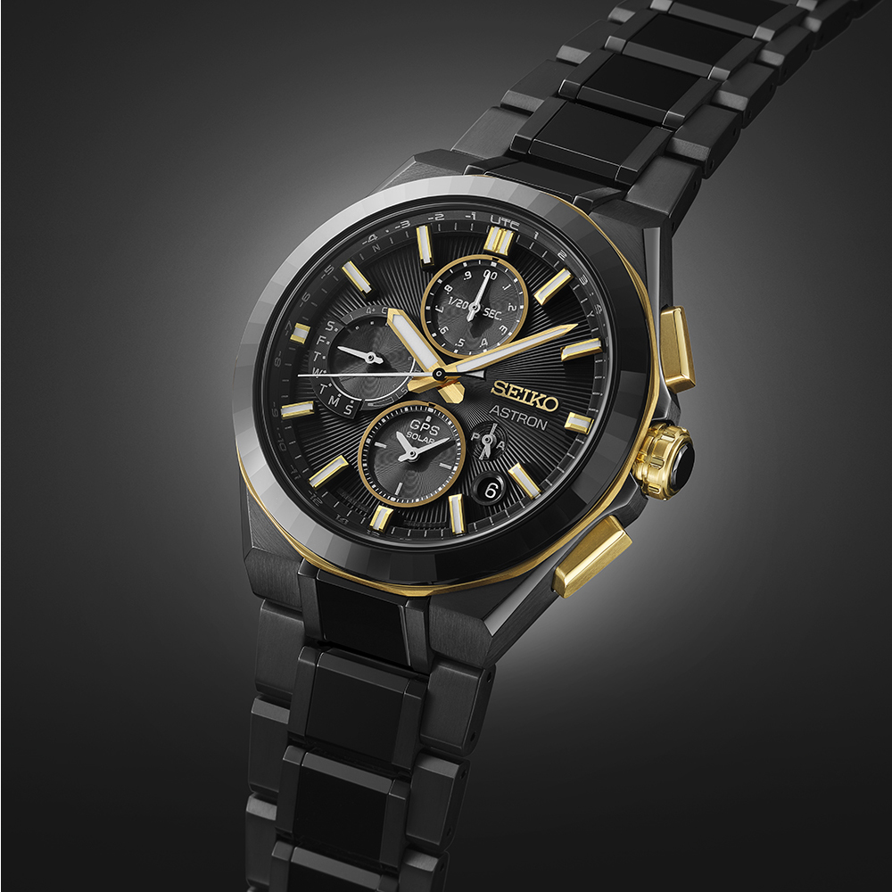 zegarek Seiko SSH156J1 czarny Astron