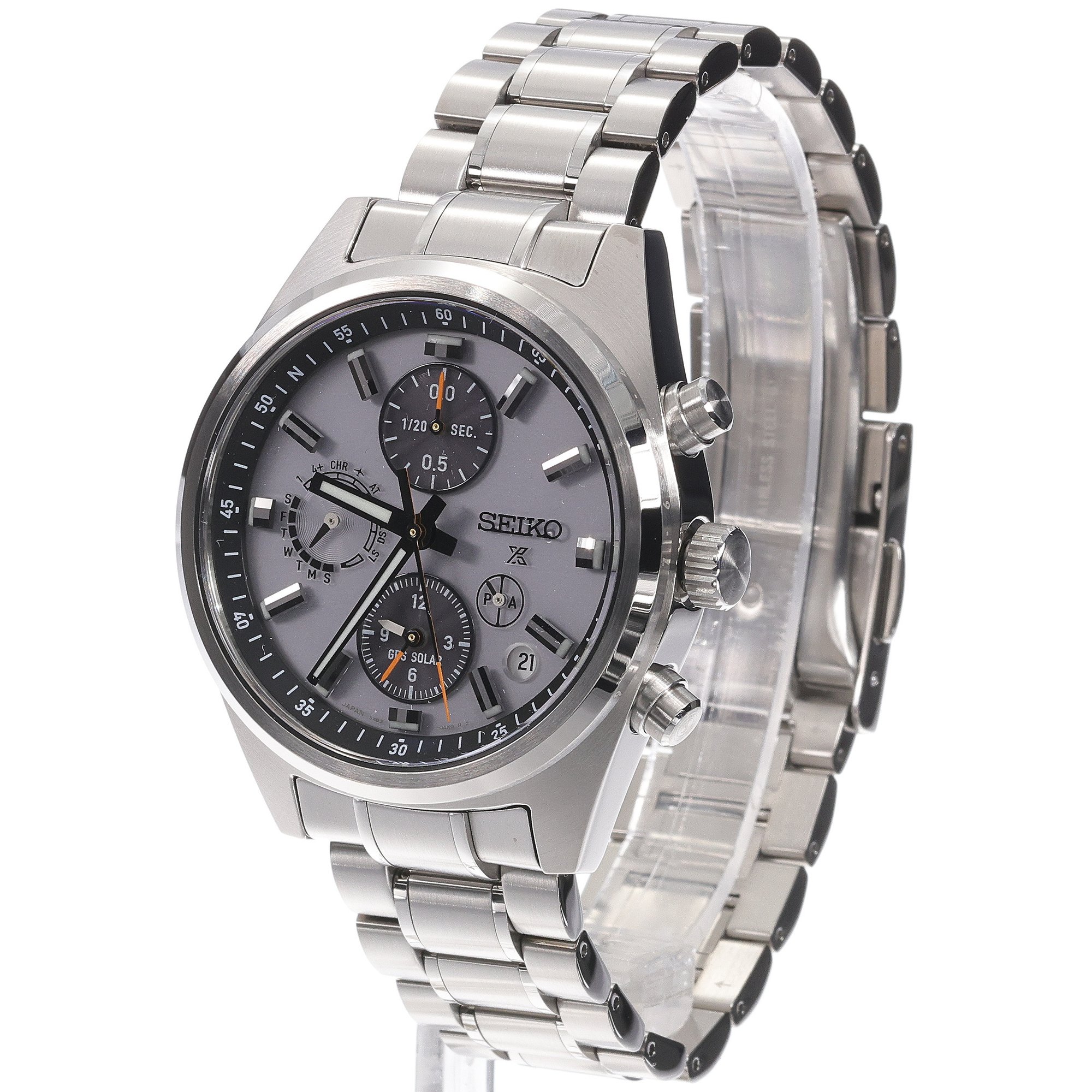 zegarek Seiko SSH165J1 srebrny Prospex