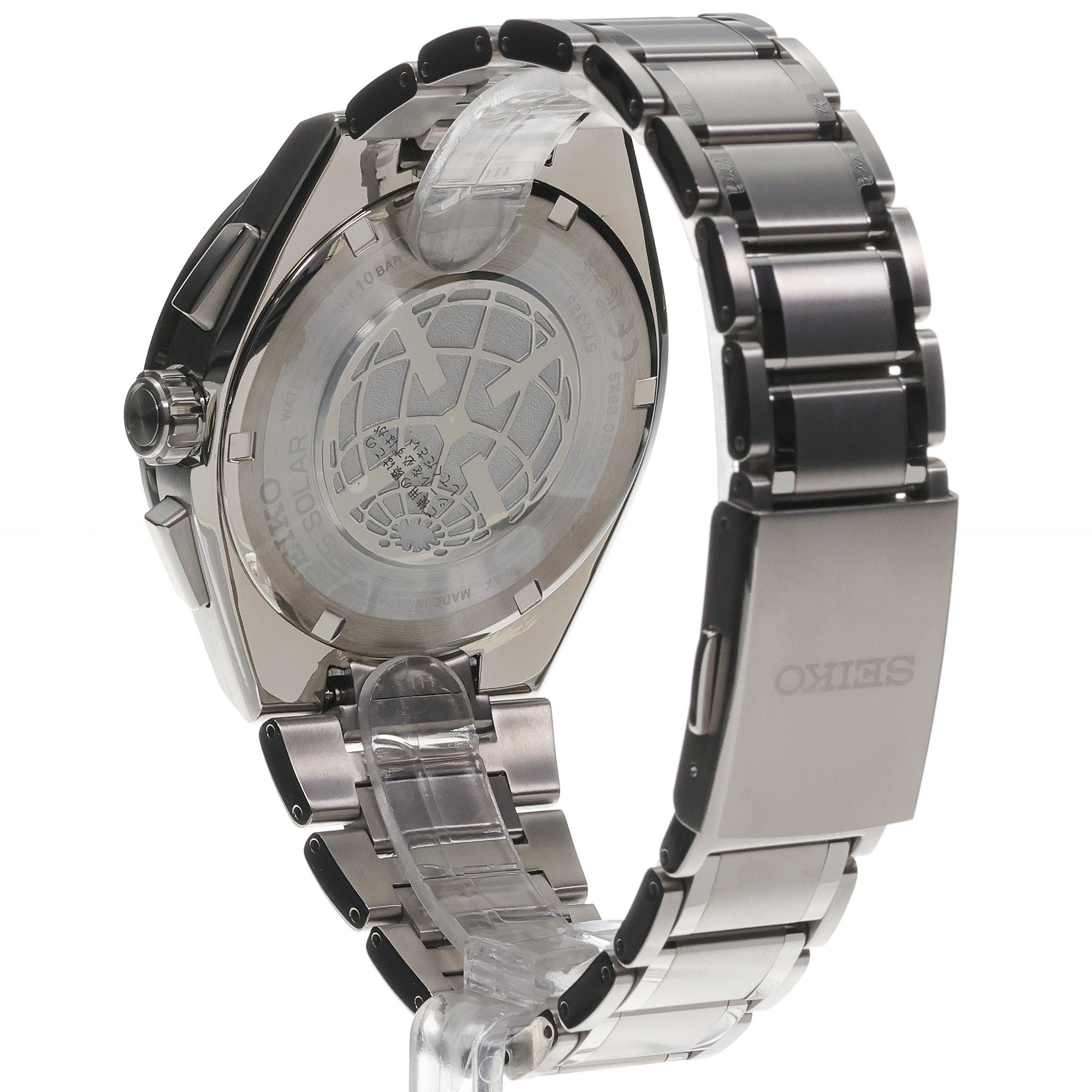 zegarek Seiko SSH177J1 srebrny Astron
