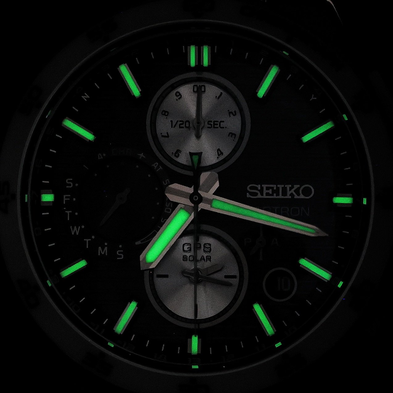 zegarek Seiko SSH185J1 szary Astron