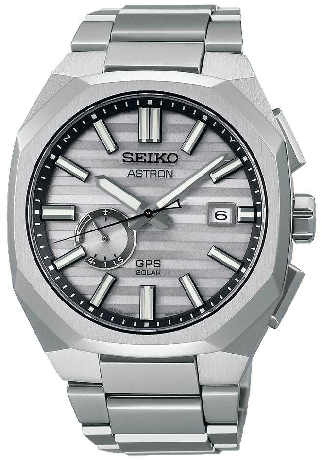 zegarek Seiko SSJ017J1 solar męski Astron Astron GPS Solar Titanium Crystal Box Limited Edition - miniatura 2
