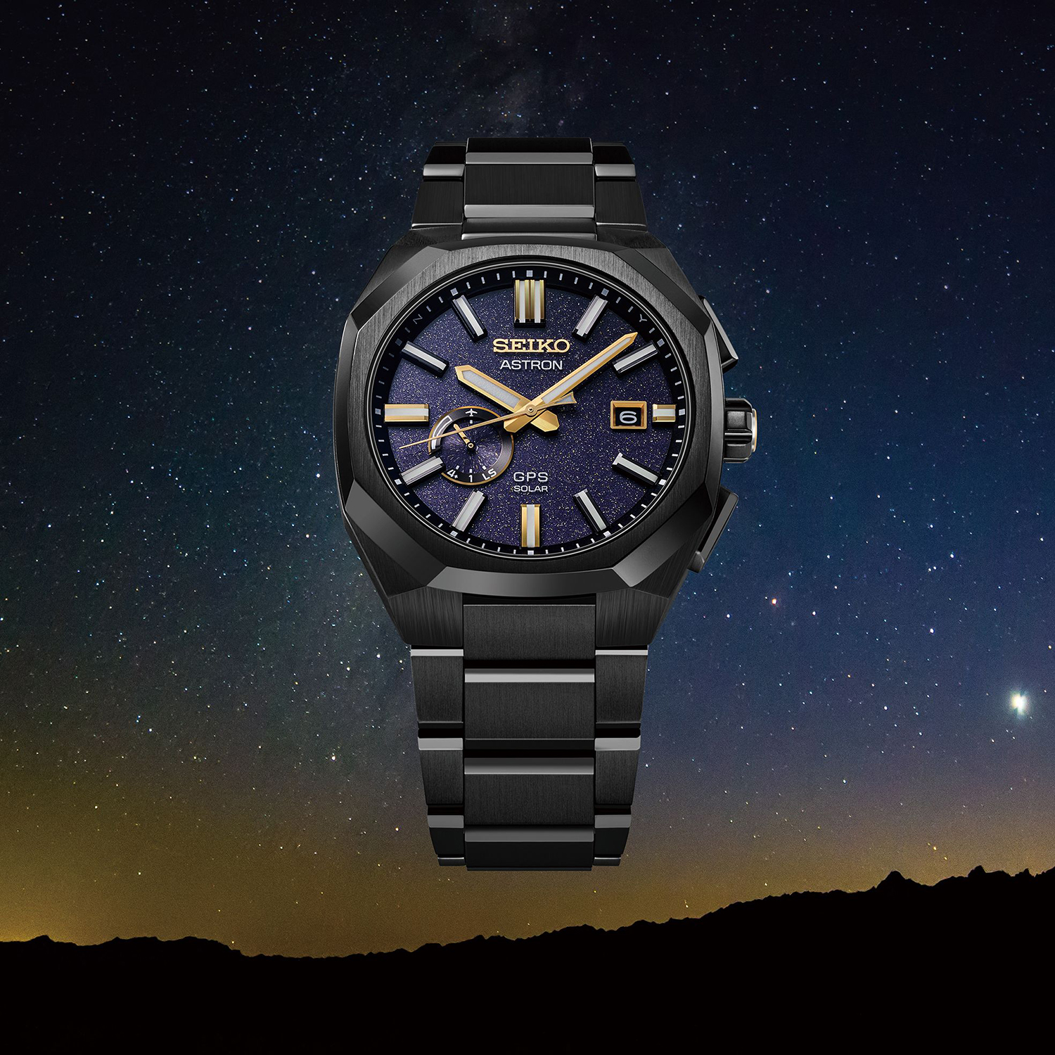 zegarek Seiko SSJ021J1 Astron GPS Solar 3X62 Morning Star Limited Edition Astron szafirowe - miniatura 10