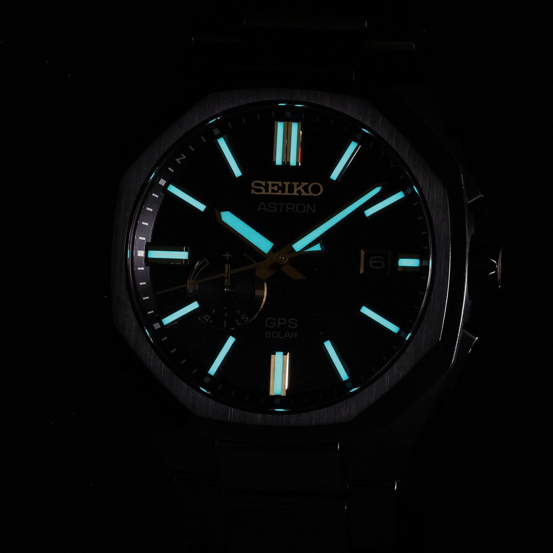 zegarek Seiko SSJ021J1 Astron GPS Solar 3X62 Morning Star Limited Edition Astron szafirowe - miniatura 14