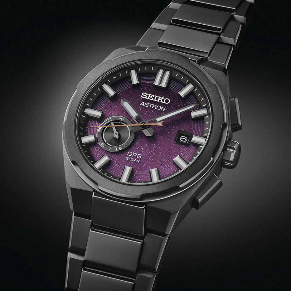 zegarek Seiko SSJ029J1 czarny Astron