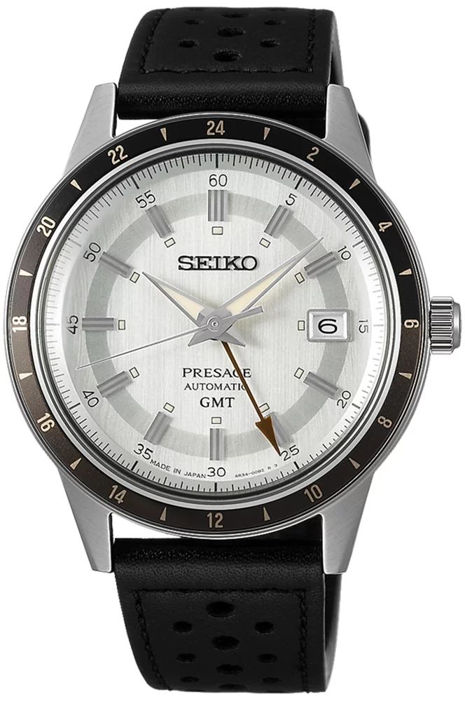 zegarek Seiko SSK011J1 automatyczny męski Presage Presage Automatic Style 60s - miniatura 2