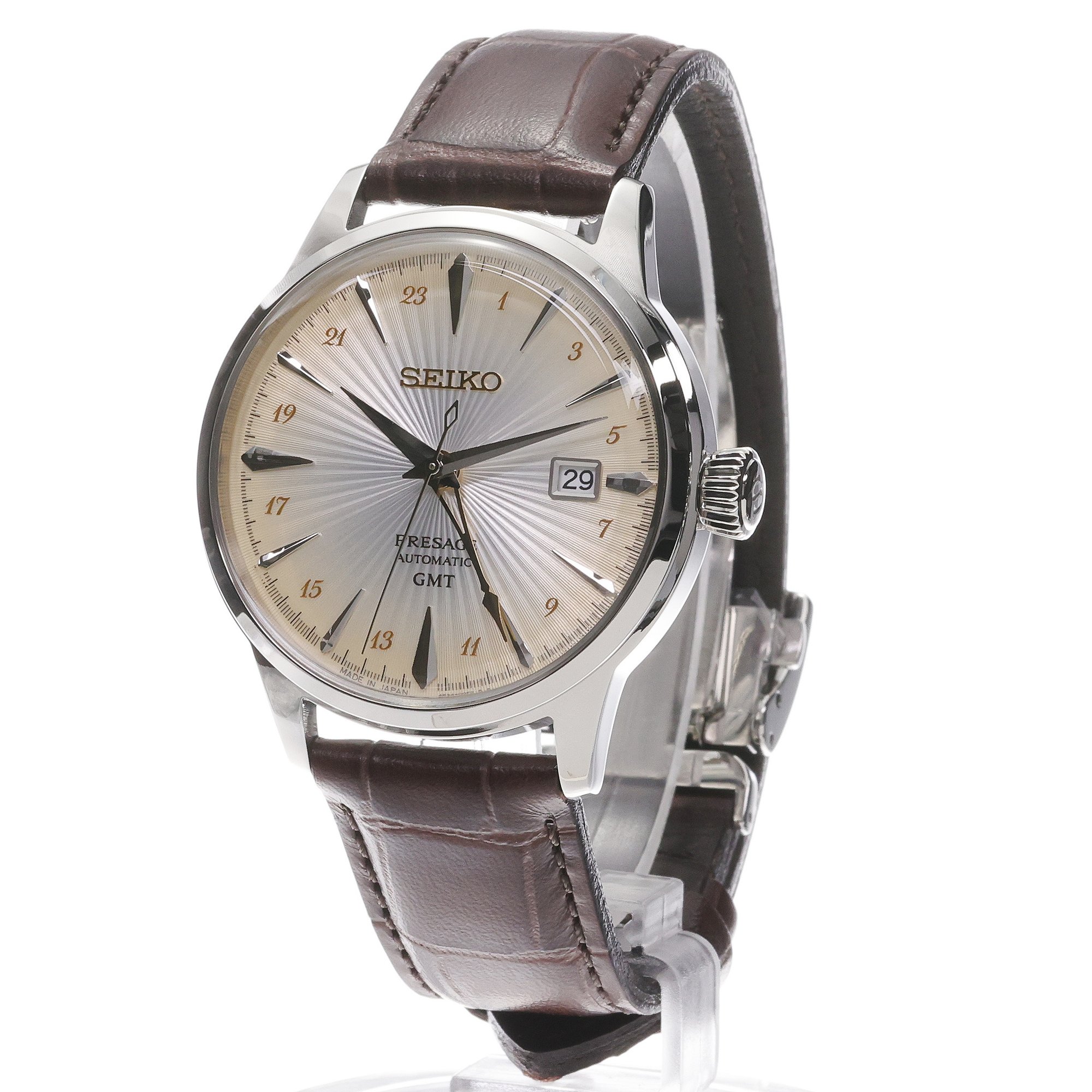 zegarek Seiko SSK041J1 srebrny Presage - miniatura 2