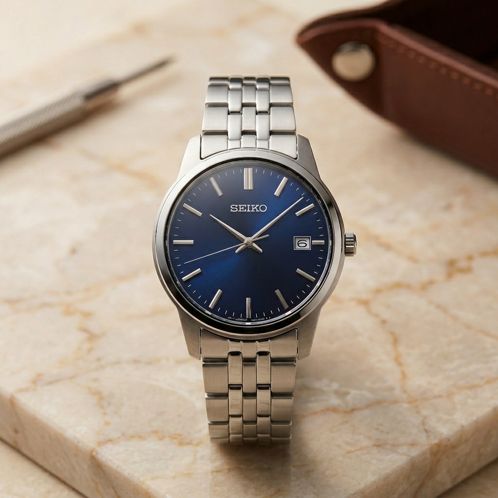 zegarek Seiko SUR399P1 kwarcowy męski Classic Classic Quartz - miniatura 6