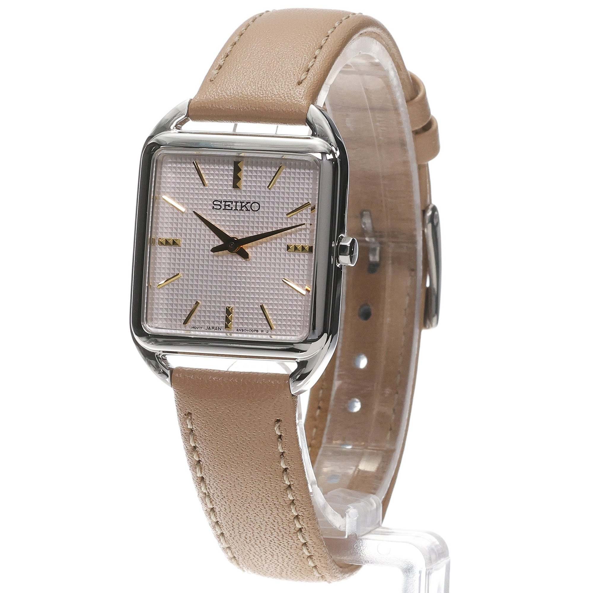 zegarek Seiko SWR089P1 srebrny Classic - miniatura 2