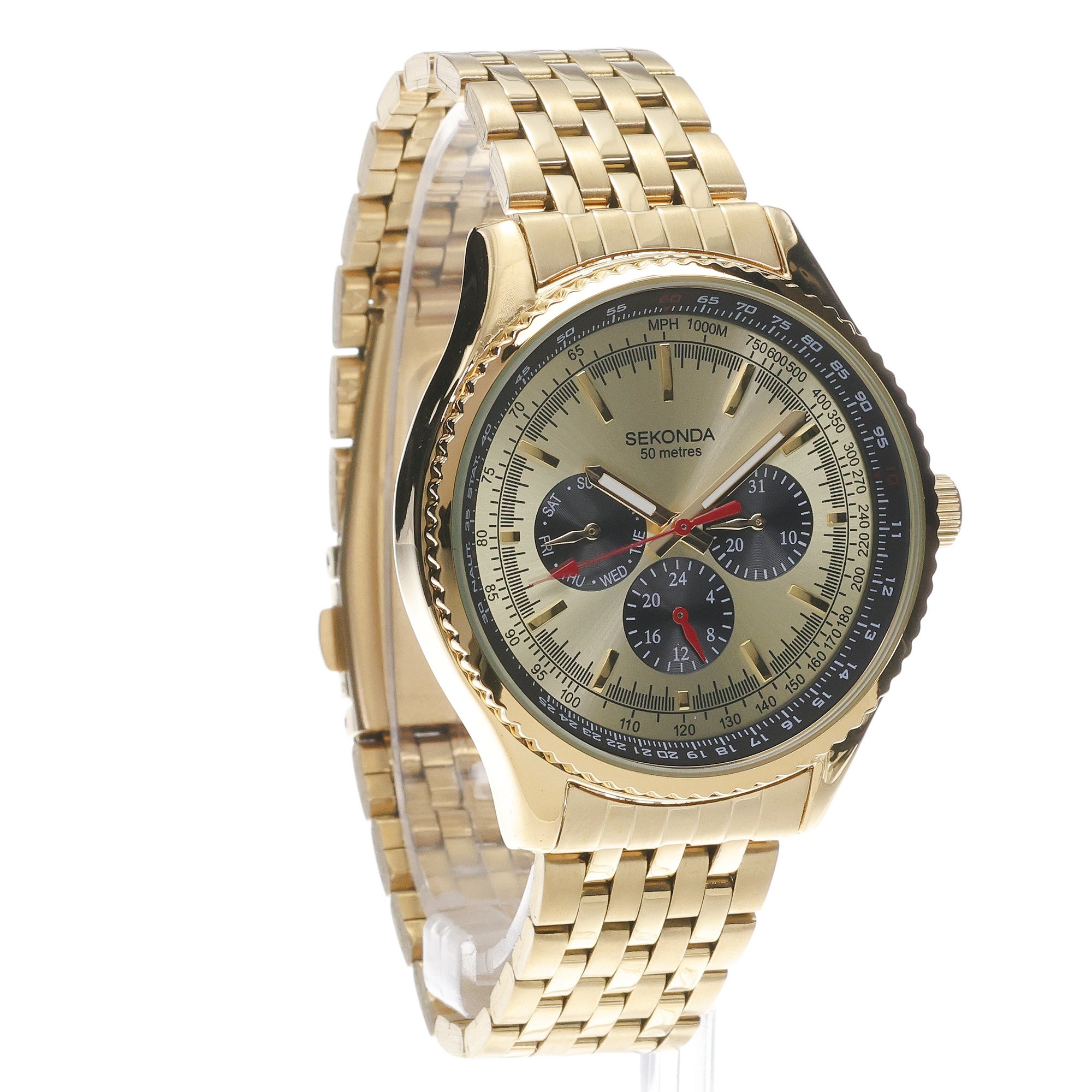 zegarek Sekonda 30040 kwarcowy męski Pilot - miniatura 3