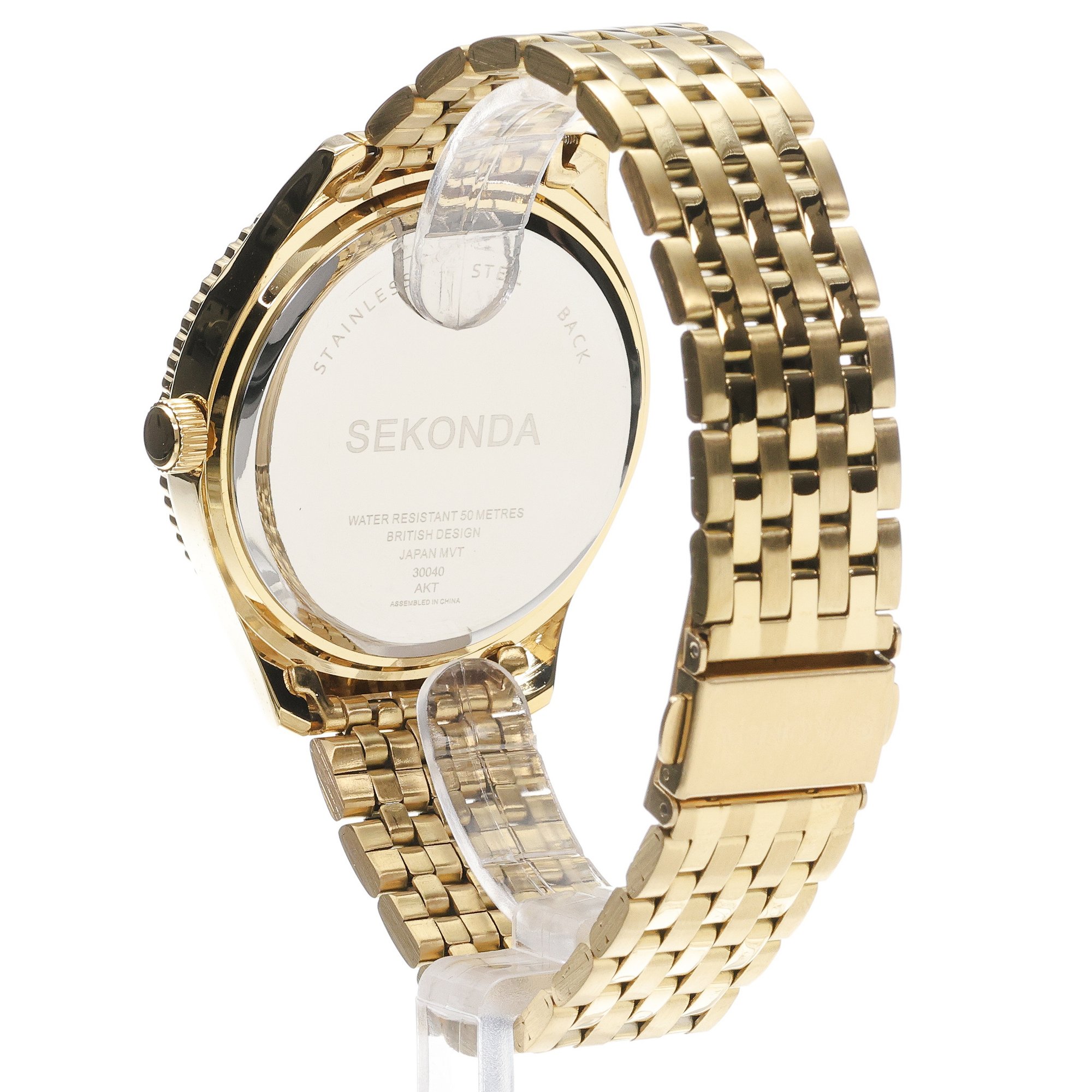 zegarek Sekonda 30040 złoty Pilot - miniatura 4