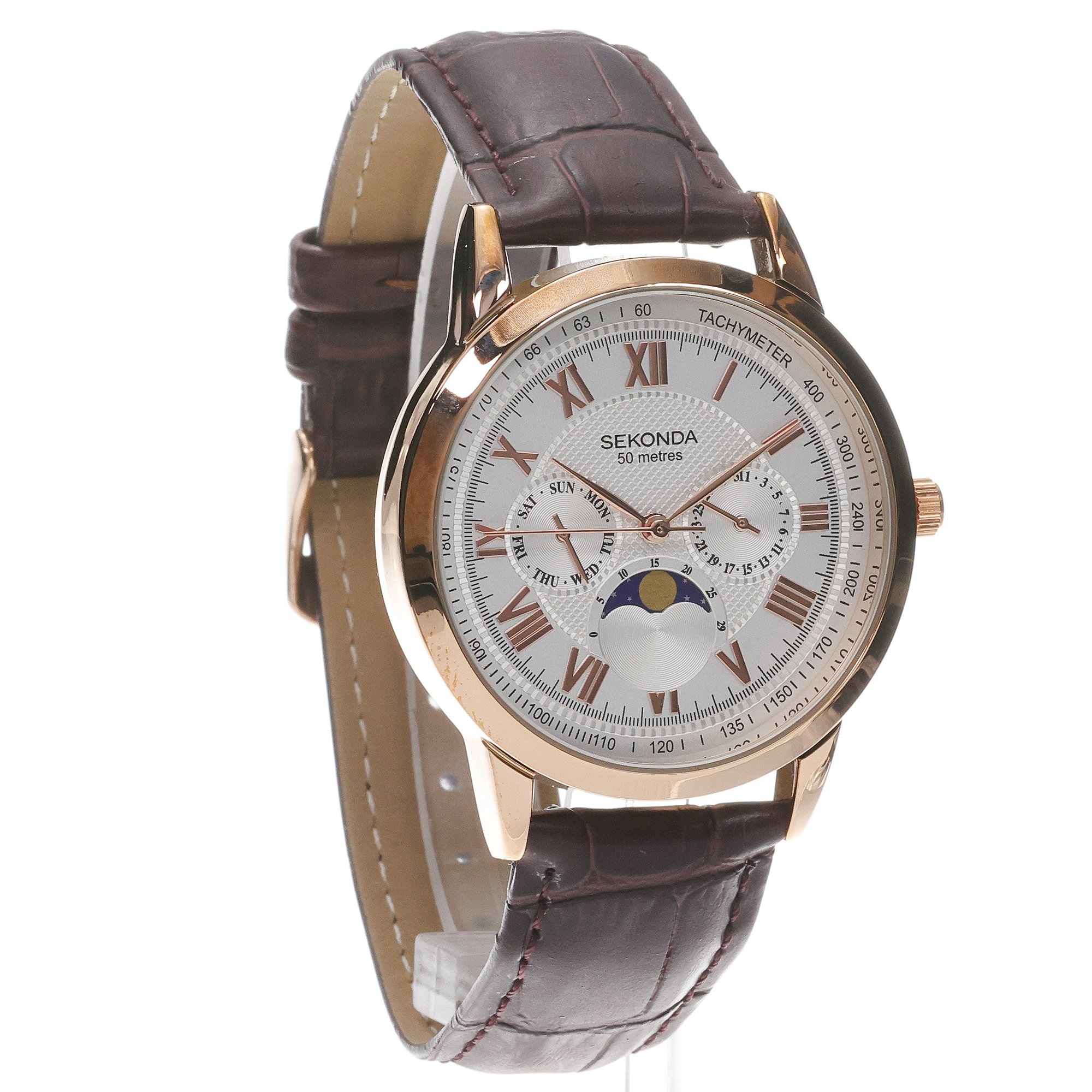 zegarek Sekonda 30148 różowe złoto Classic - miniatura 3