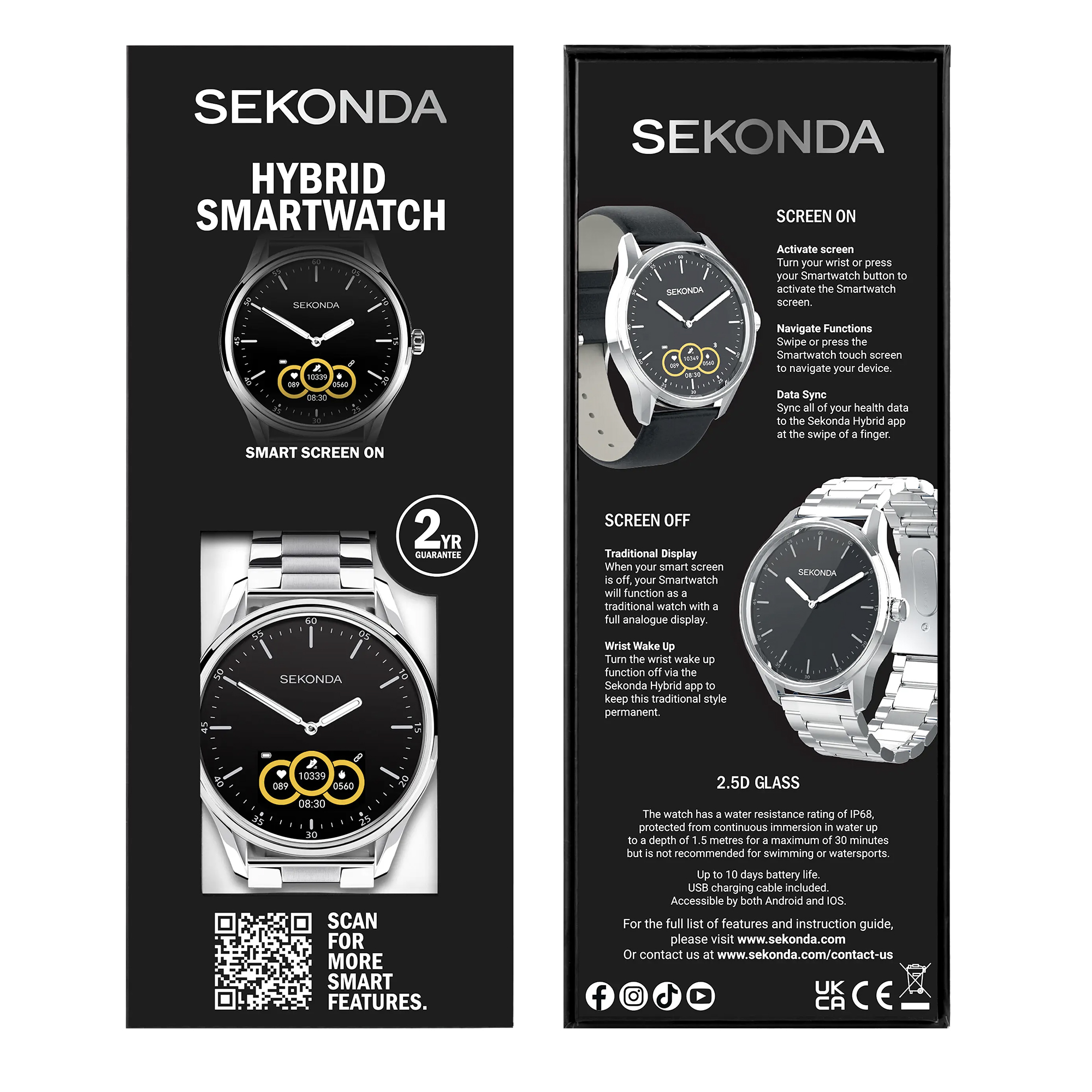 zegarek Sekonda 30149 kwarcowy męski Smartwatch