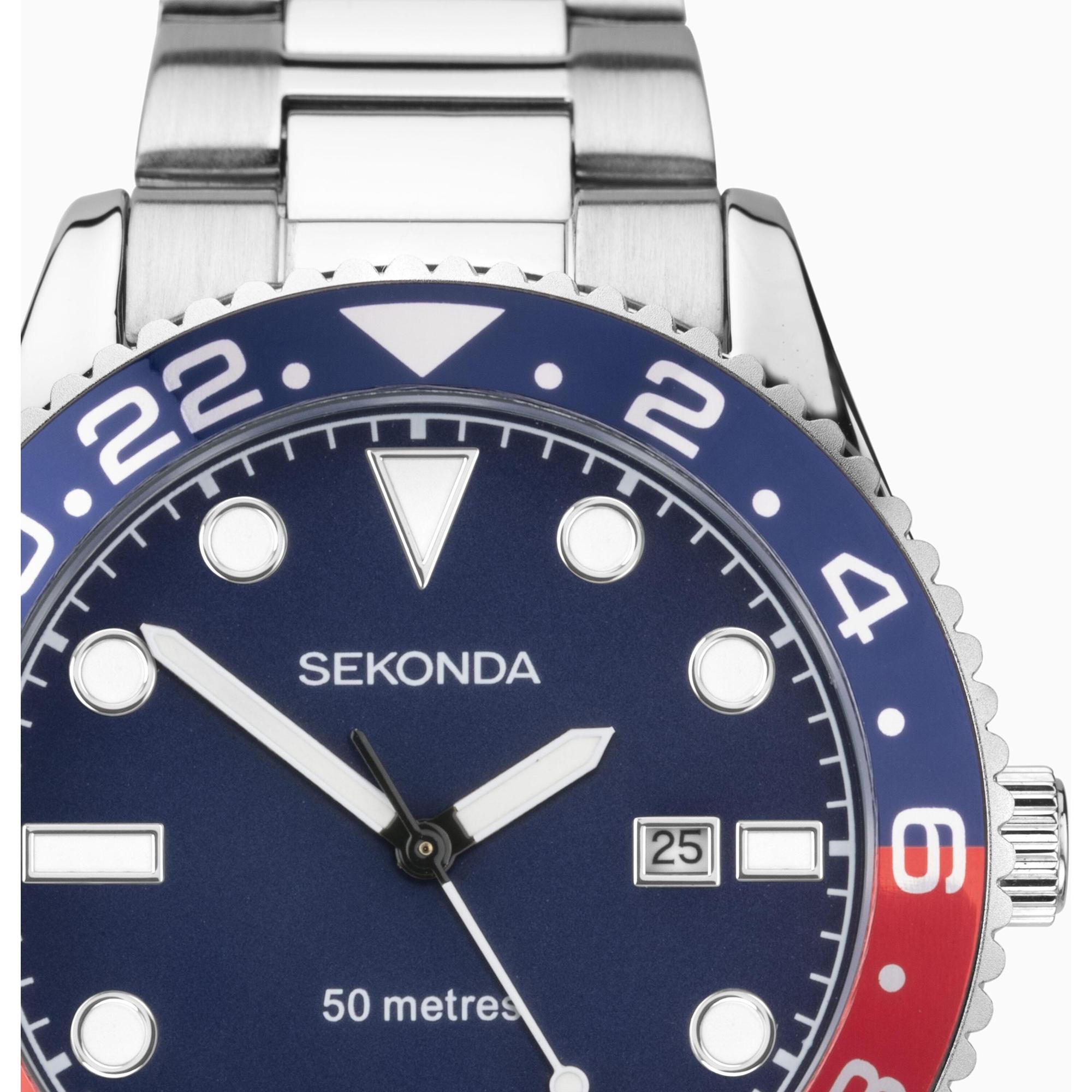 zegarek Sekonda 30196 srebrny Dive - miniatura 11