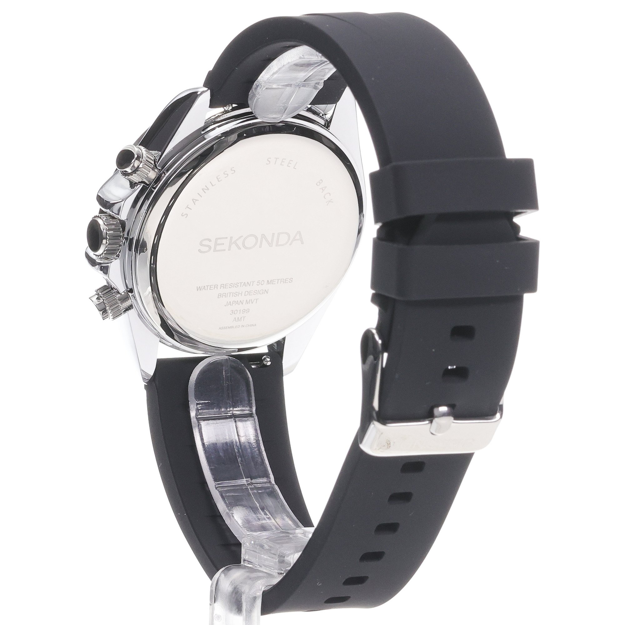 zegarek Sekonda 30199 kwarcowy męski Chronograph - miniatura 4