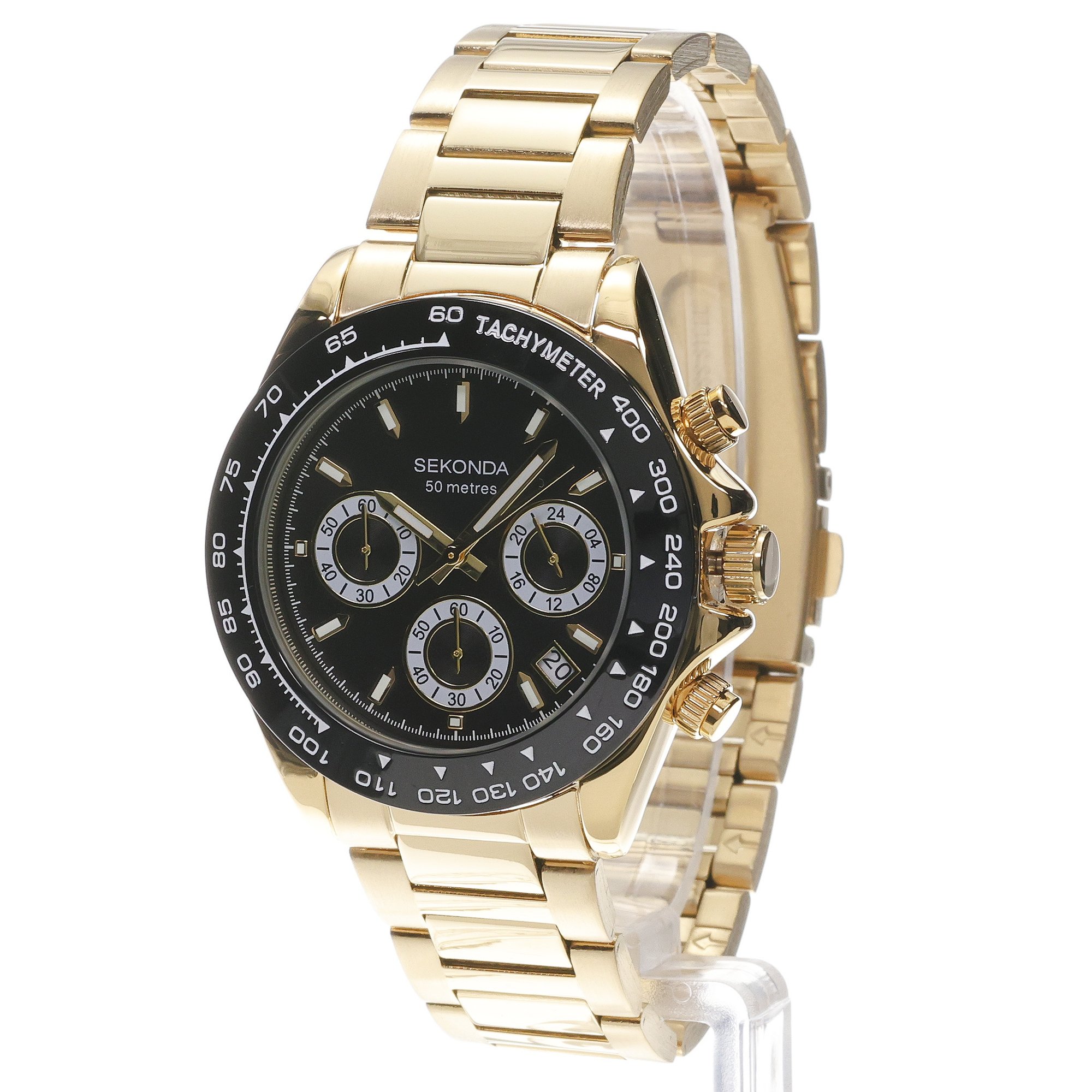 zegarek Sekonda 30203 Chronograph mineralne - miniatura 2