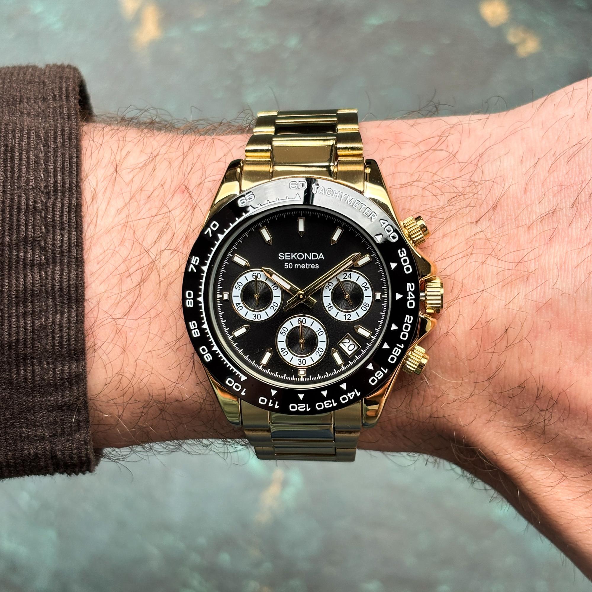 zegarek Sekonda 30203 kwarcowy Chronograph - miniatura 14