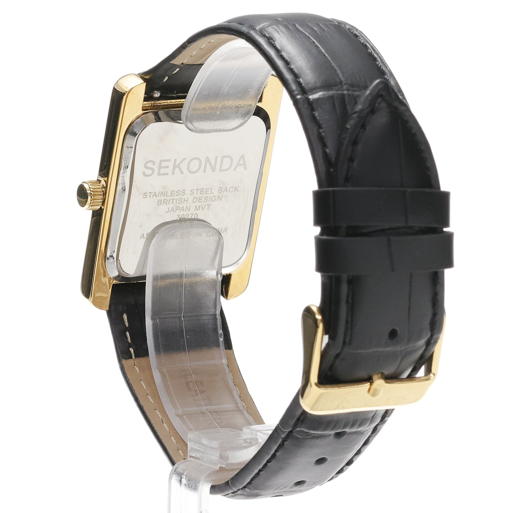 zegarek Sekonda 30270 złoty Classic - miniatura 4