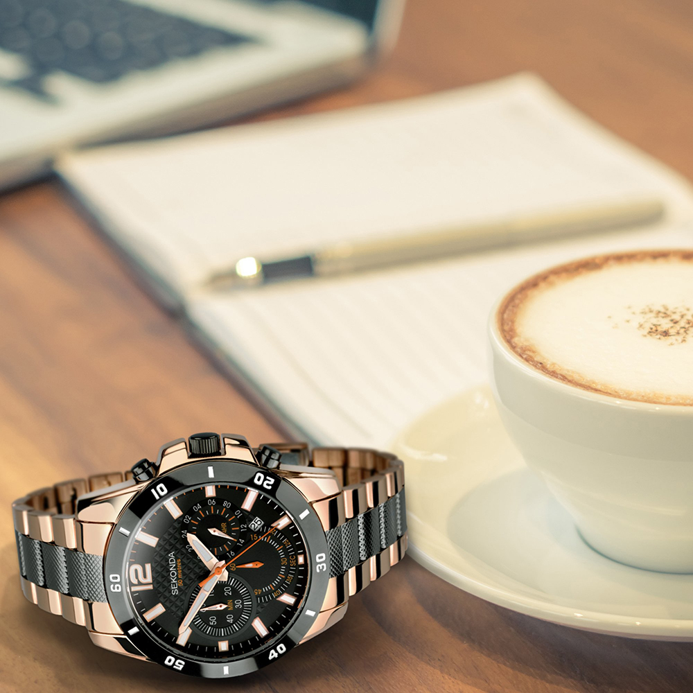 Sekonda SEK.1006 zegarek męski Chronograph - miniatura 2