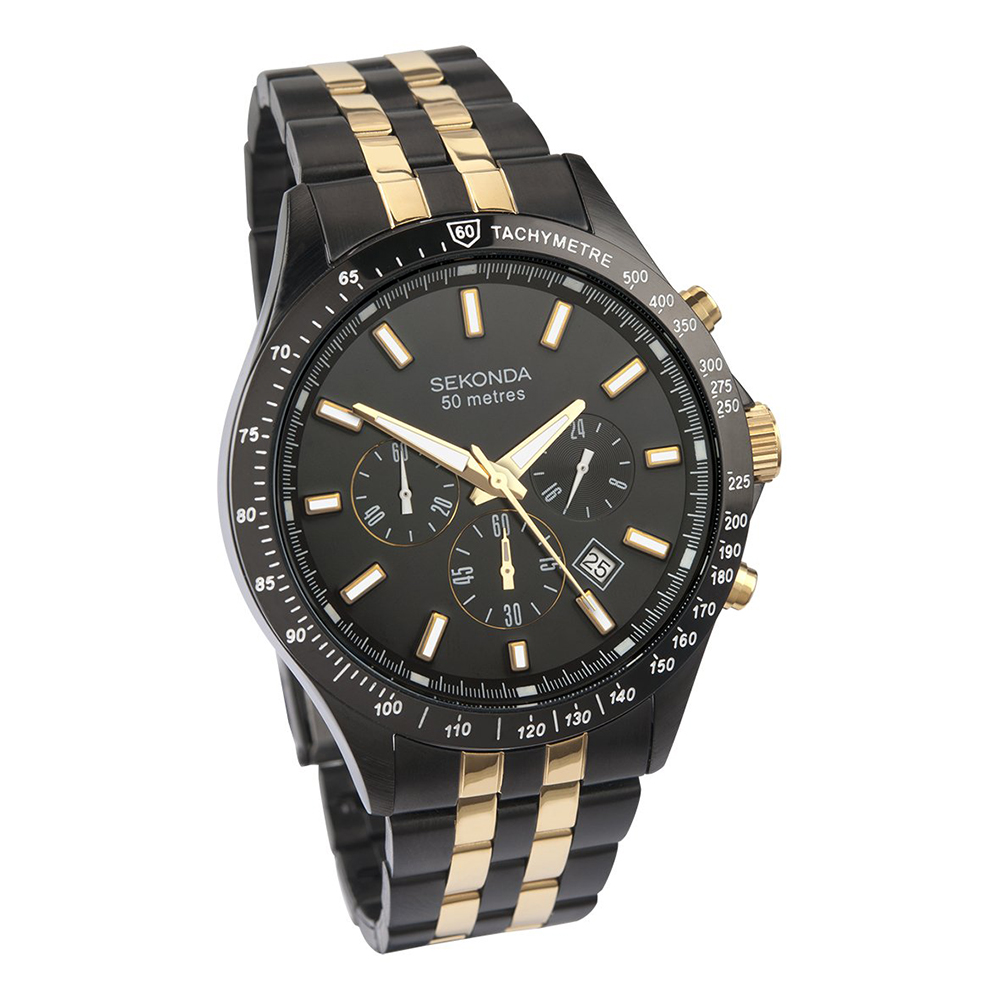 zegarek Sekonda SEK.1478 męski z tachometr Classic - miniatura 3