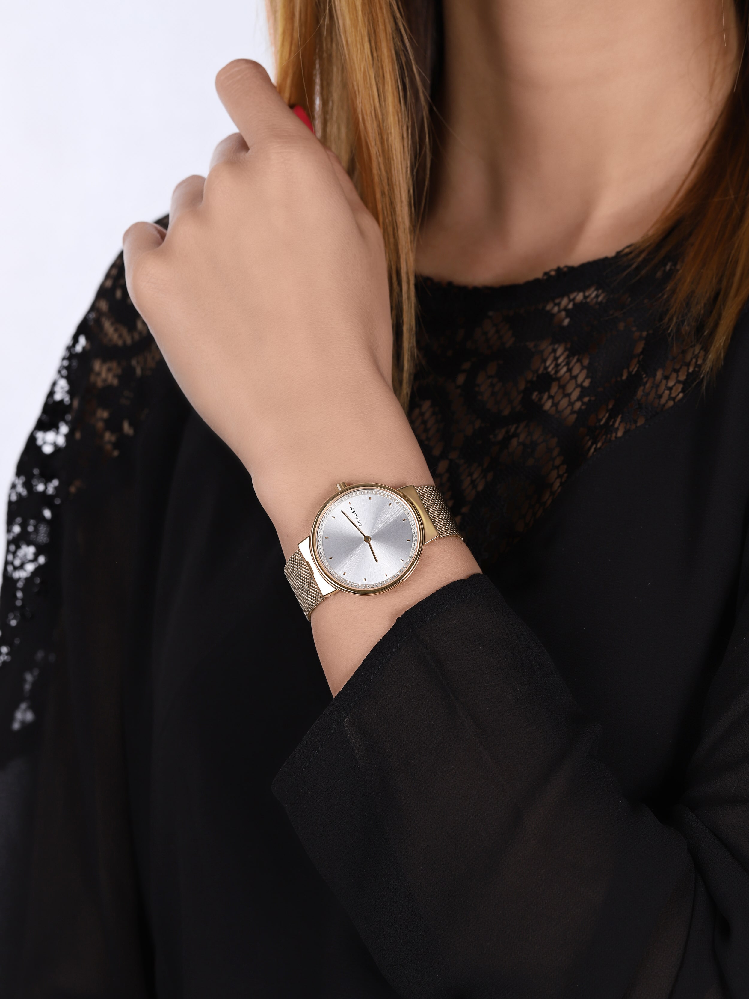zegarek Skagen SKW2755 złoty Annelie - miniatura 3