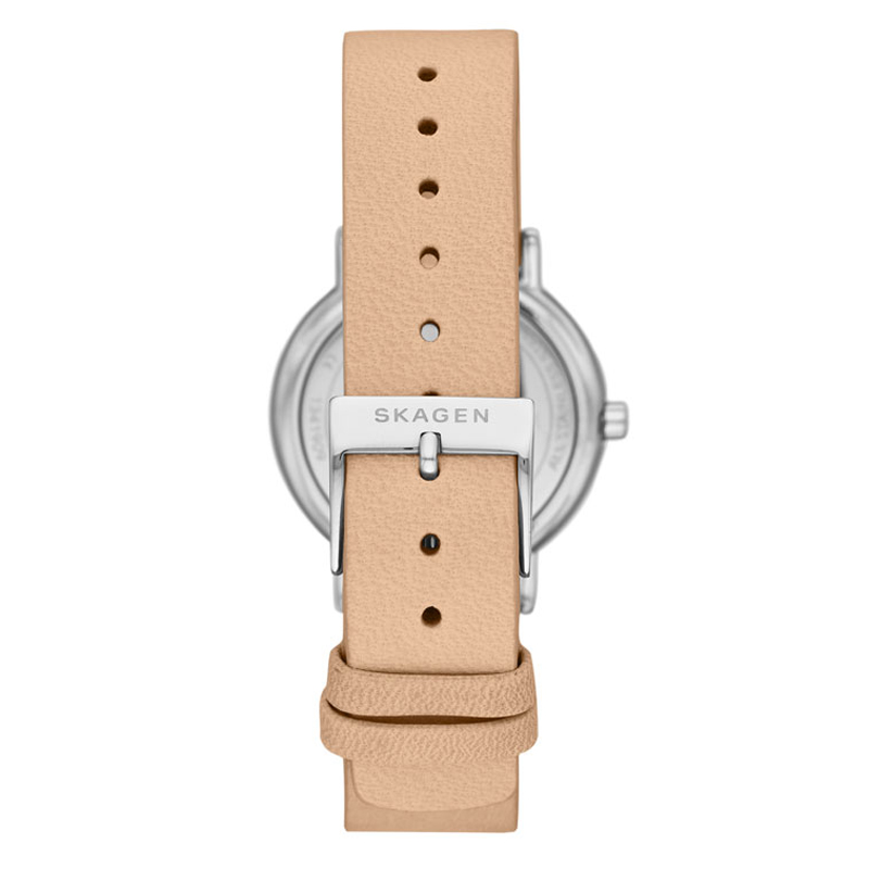 Skagen SKW2839 zegarek srebrny klasyczny Signatur pasek - miniatura 5