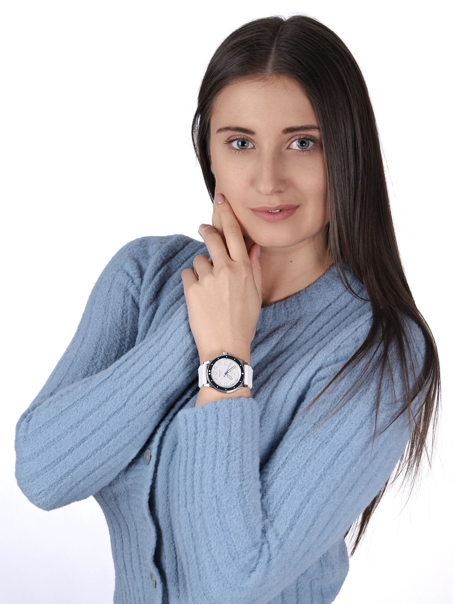 zegarek Skagen SKW2916 srebrny Fisk - miniatura 2