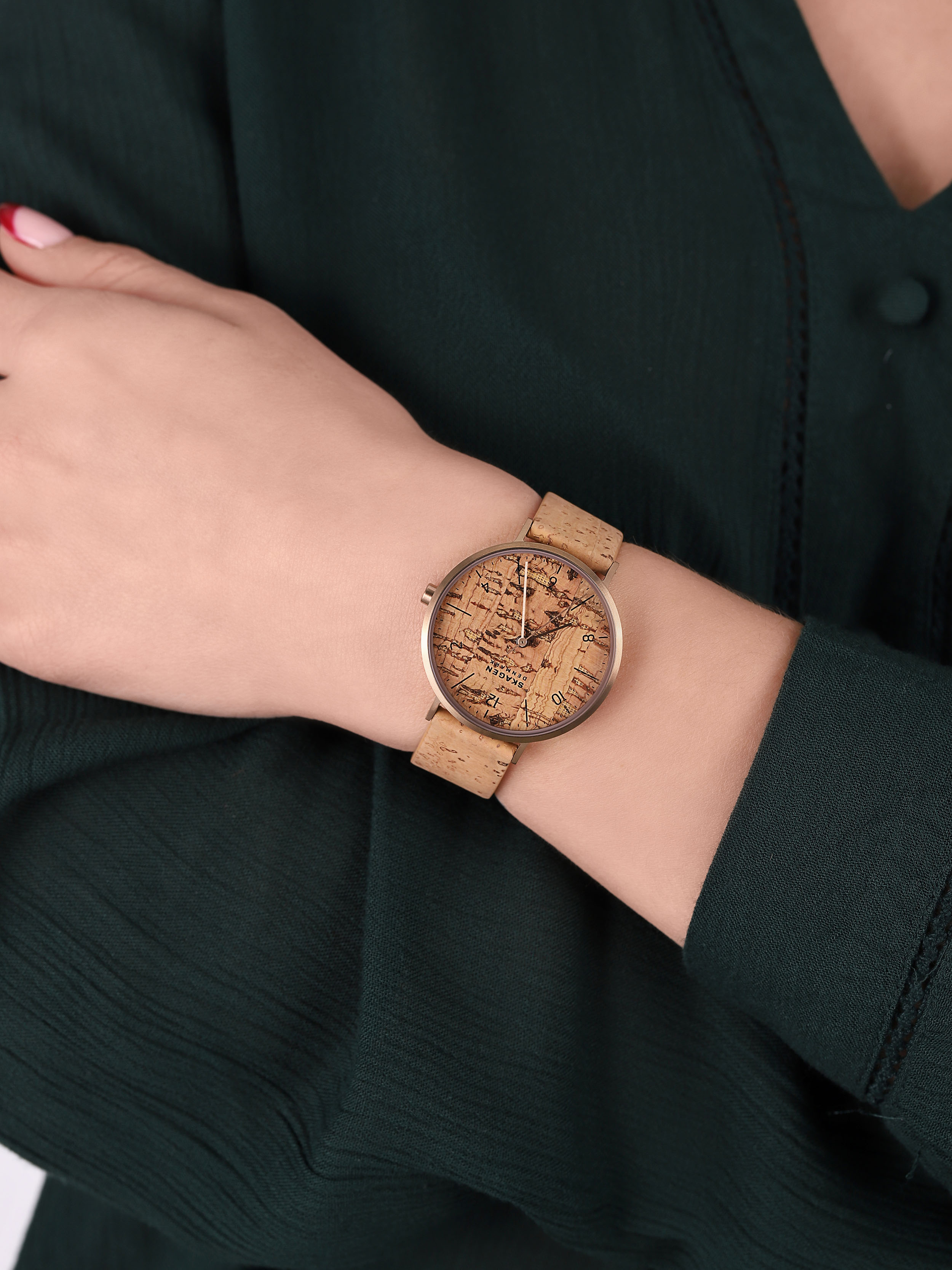 zegarek Skagen SKW2974 złoty Aaren - miniatura 3