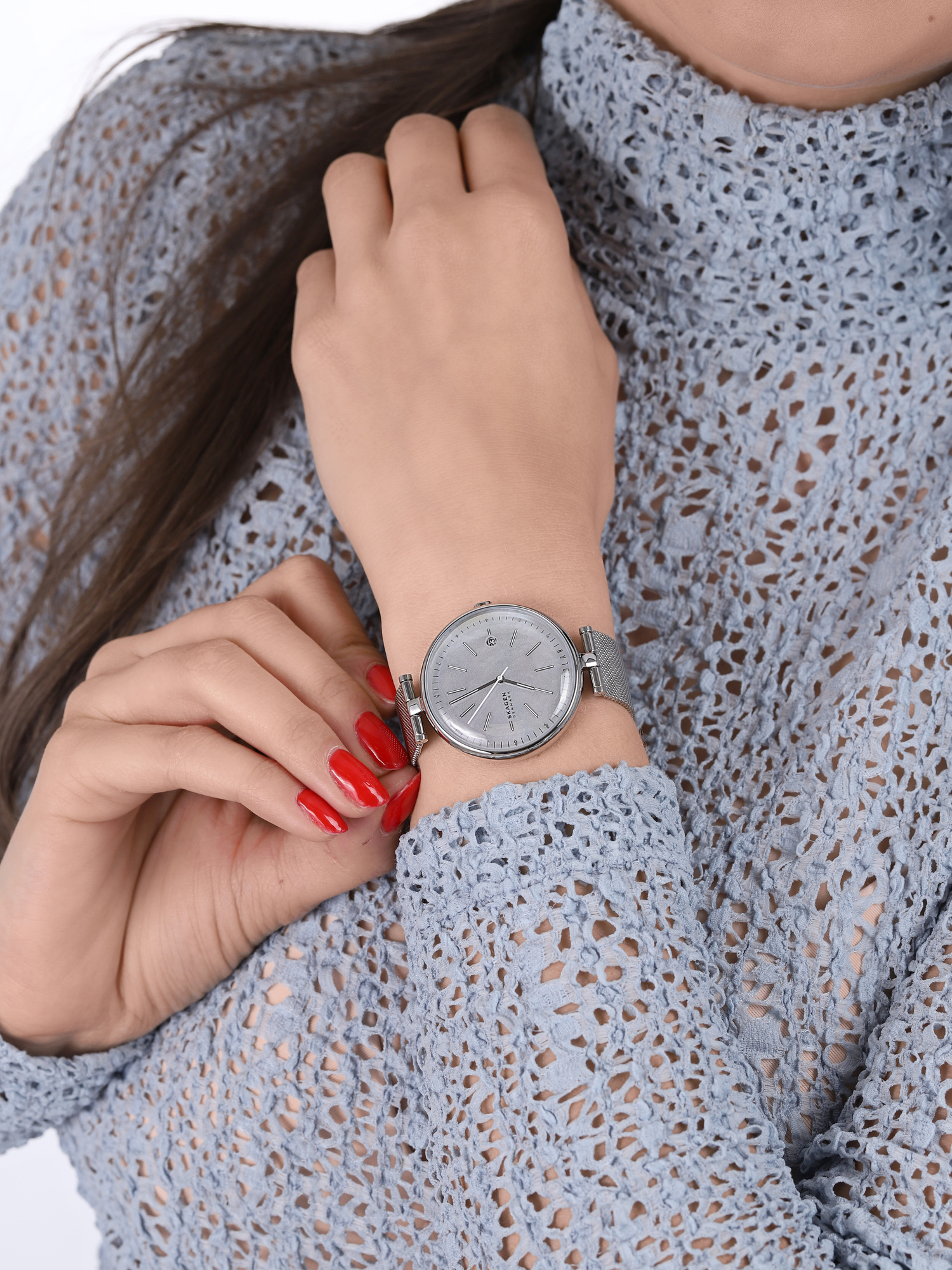 zegarek Skagen SKW2979 solar damski Karolina KAROLINA - miniatura 3
