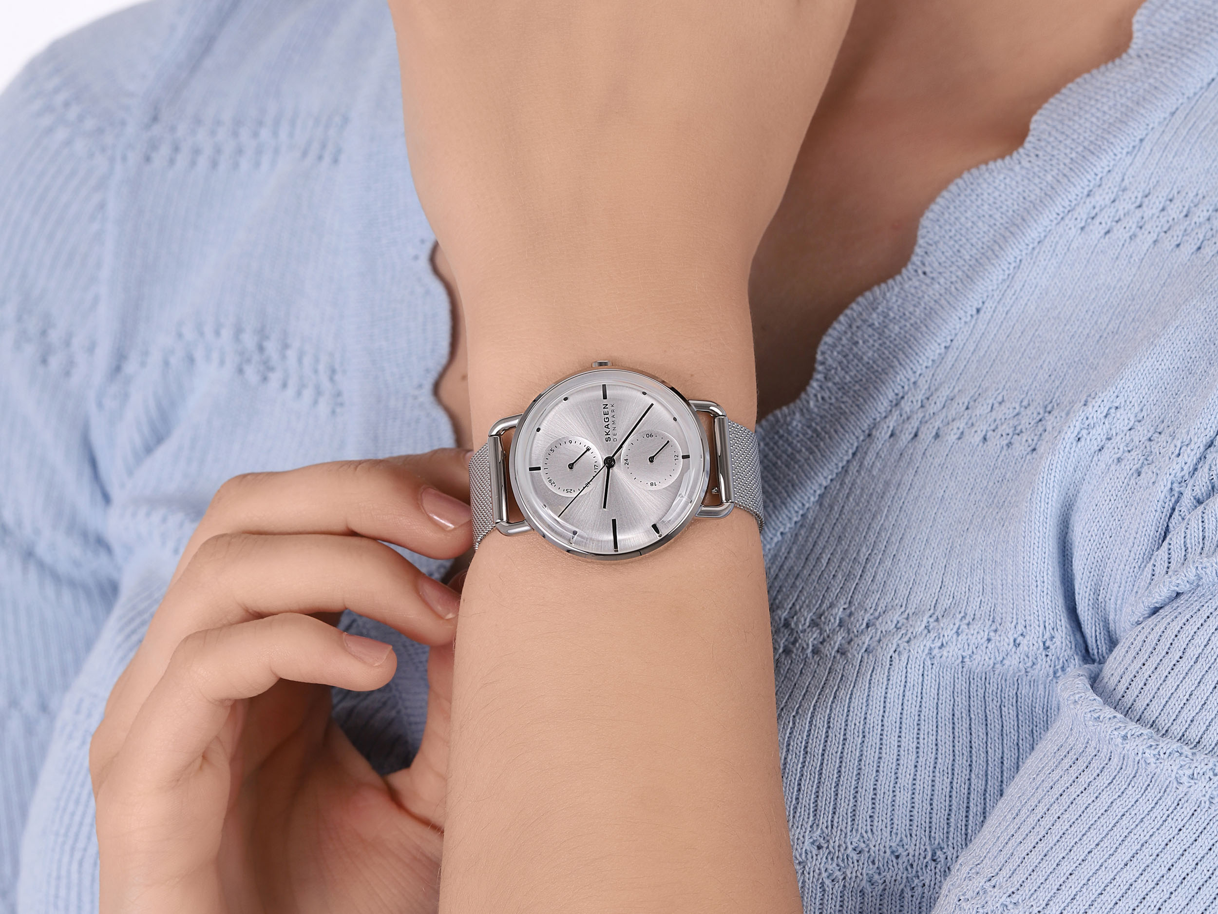 zegarek Skagen SKW2985 kwarcowy damski Horisont HORISONT MULTIFUNCTION - miniatura 4