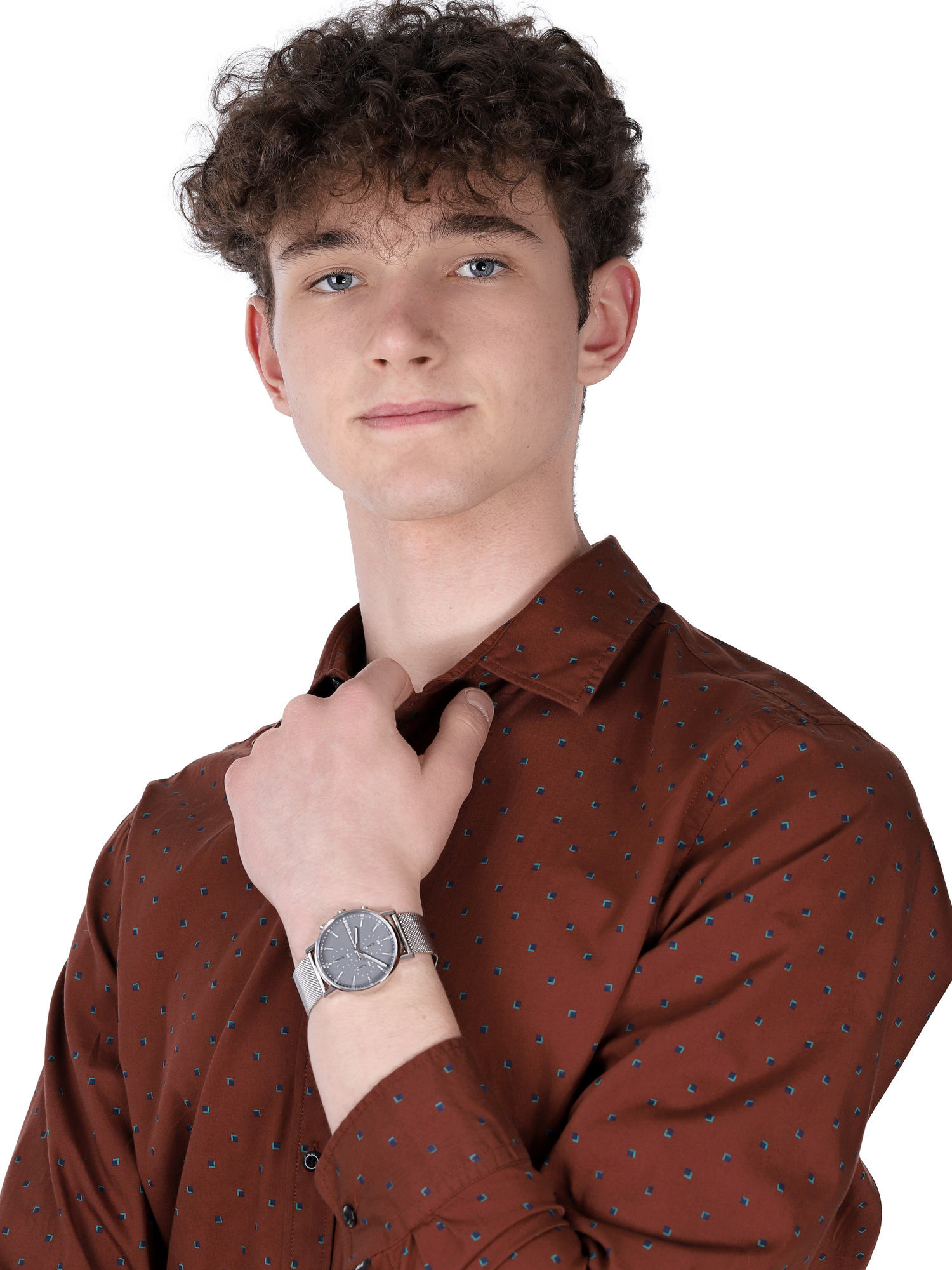 zegarek Skagen SKW6464 SIGNATUR męski z chronograf Signatur - miniatura 2